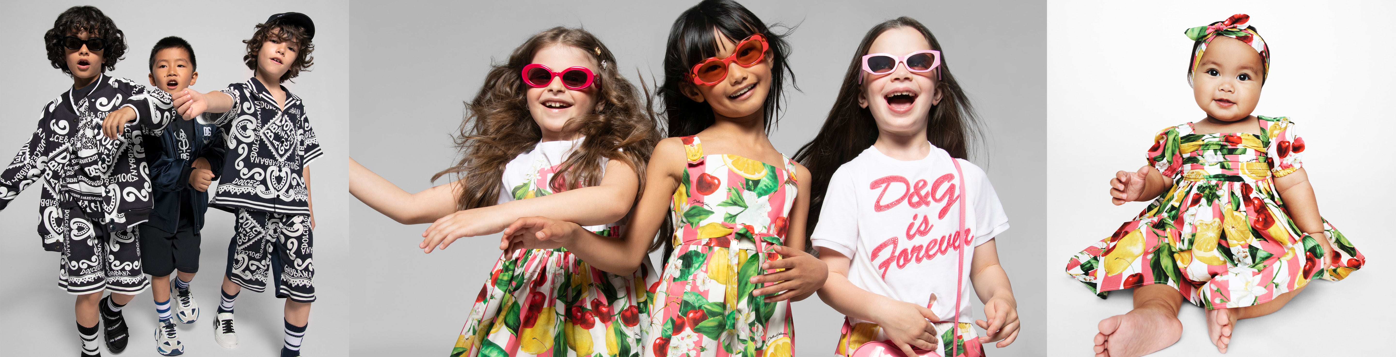 Dolce & Gabbana Kids' Jersey Sports Bra And Briefs Set In Melange Grigi