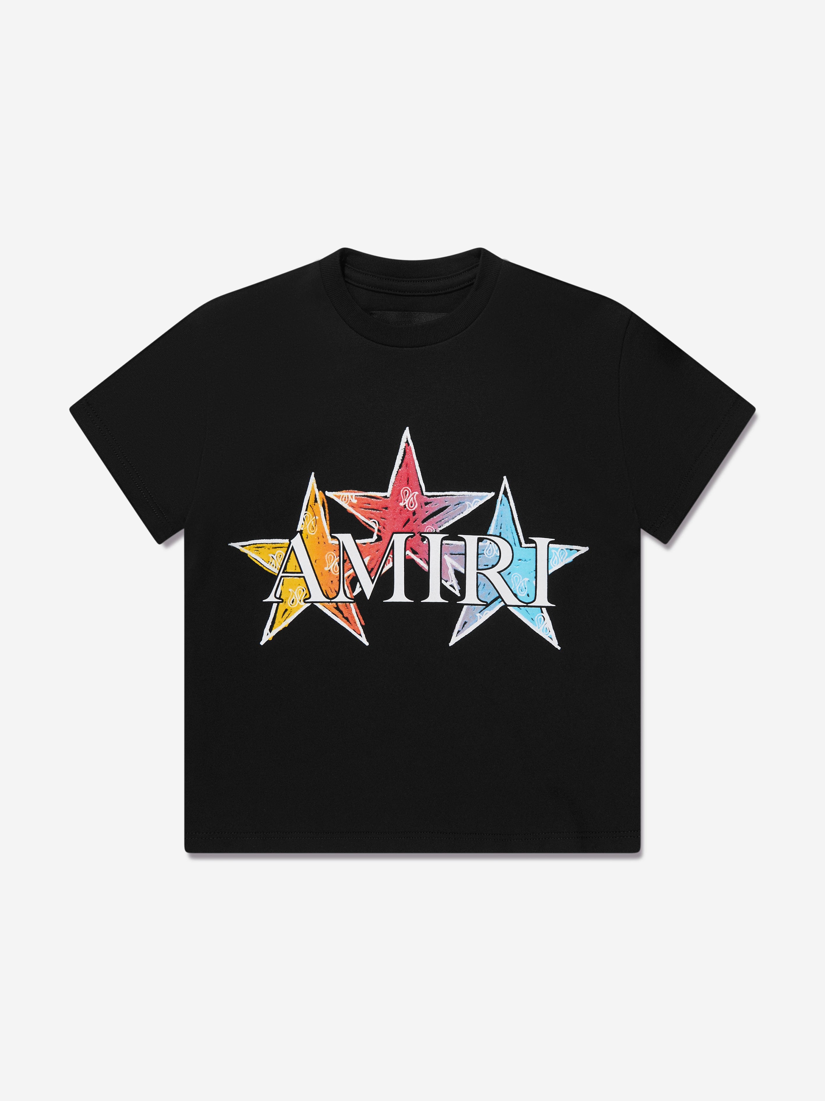 Kids Stars T-Shirt in Black