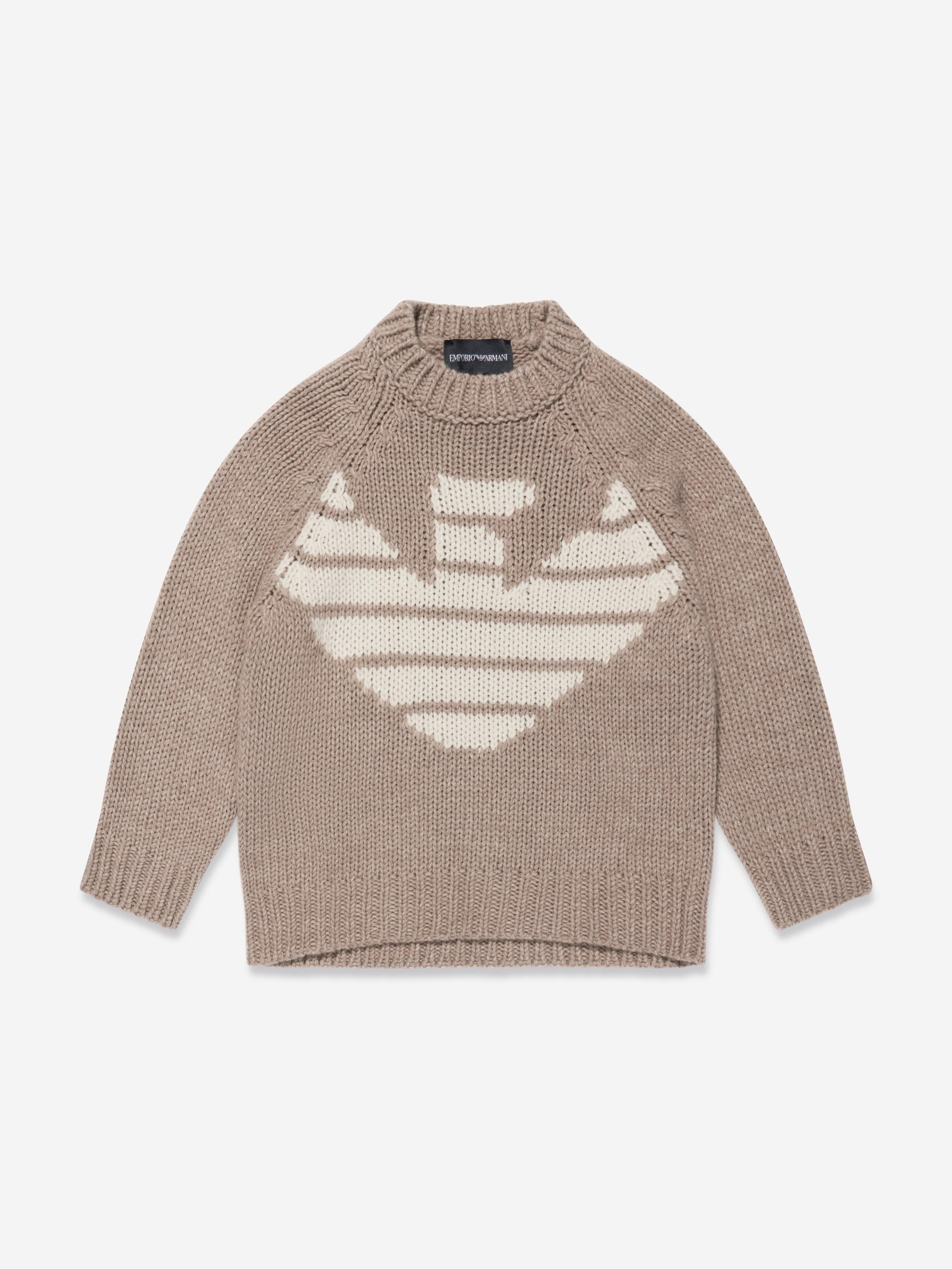 Armani deals knitted jumper