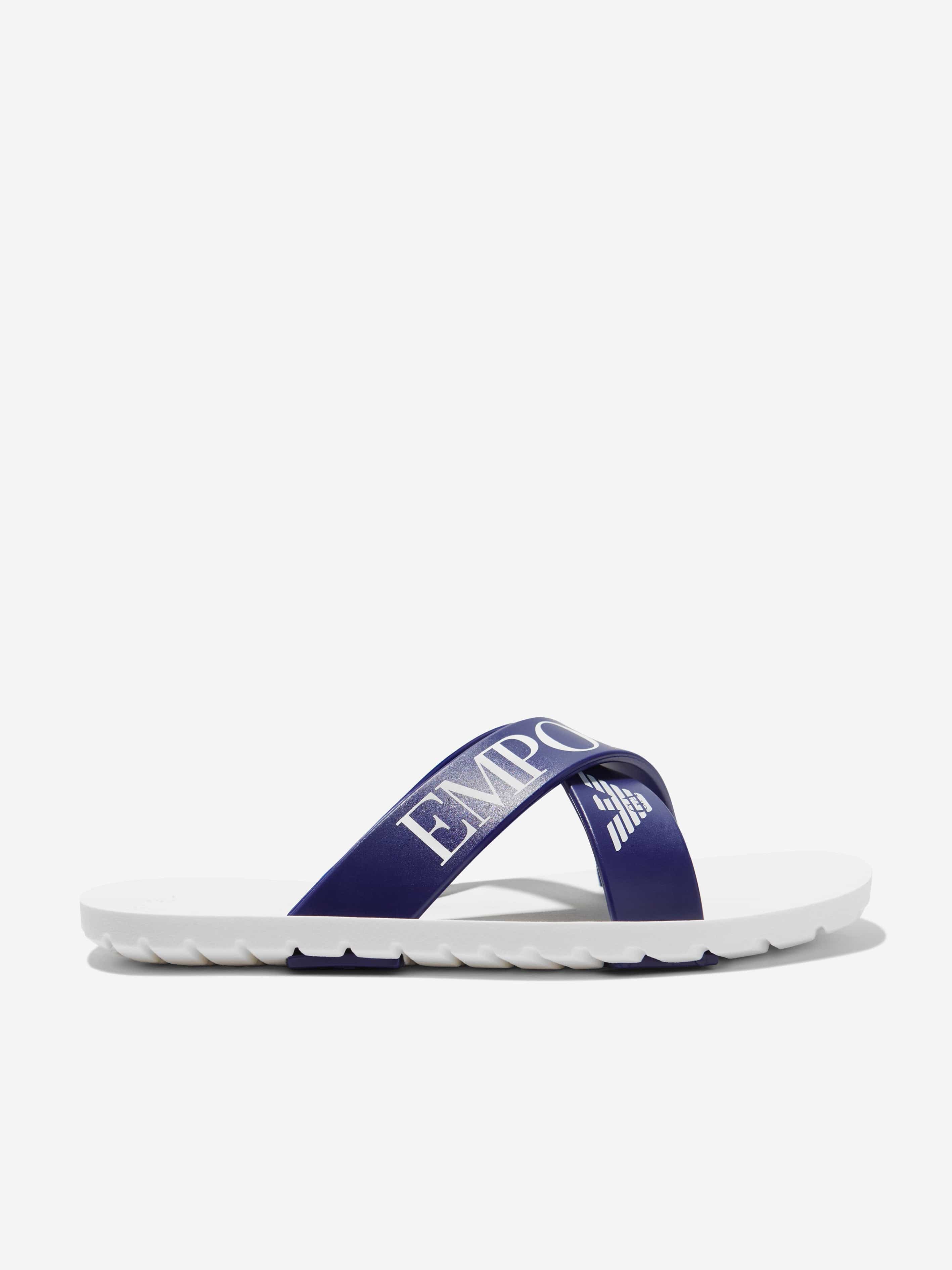 Armani clearance kids sliders