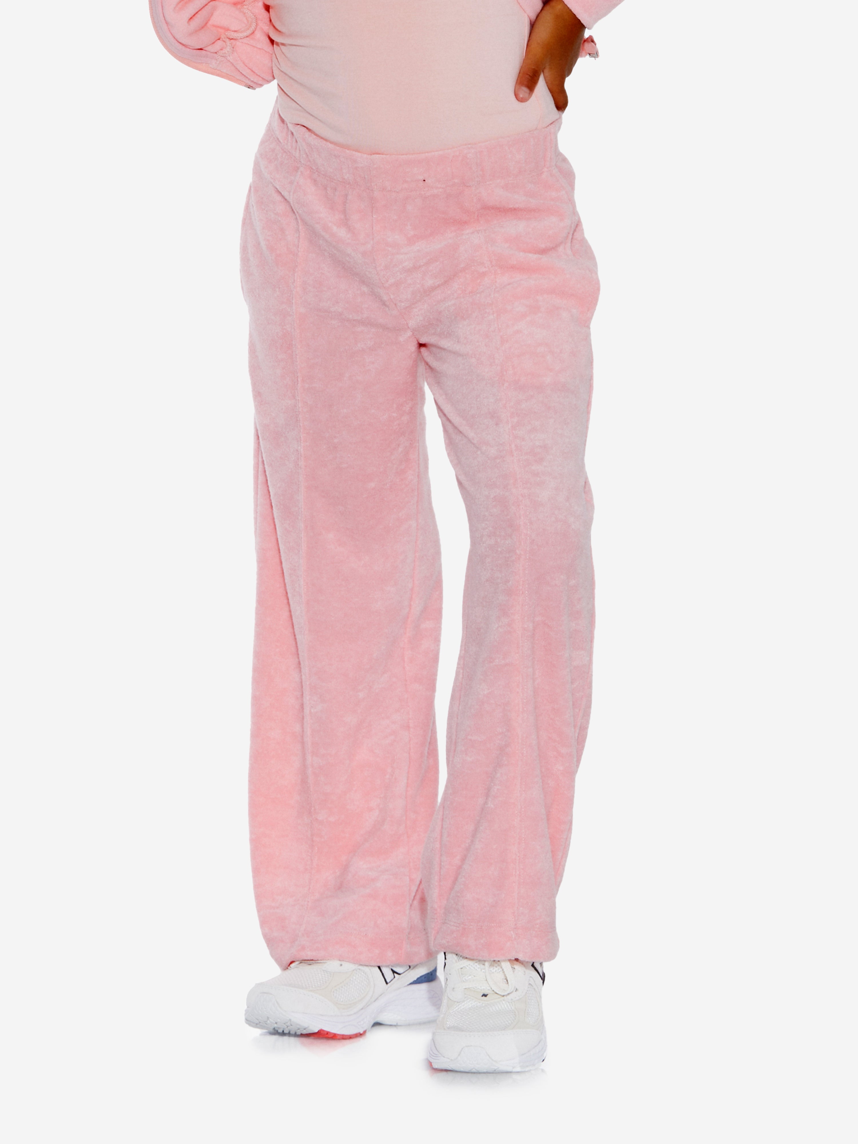 Ayla Sequin Trousers in Pink