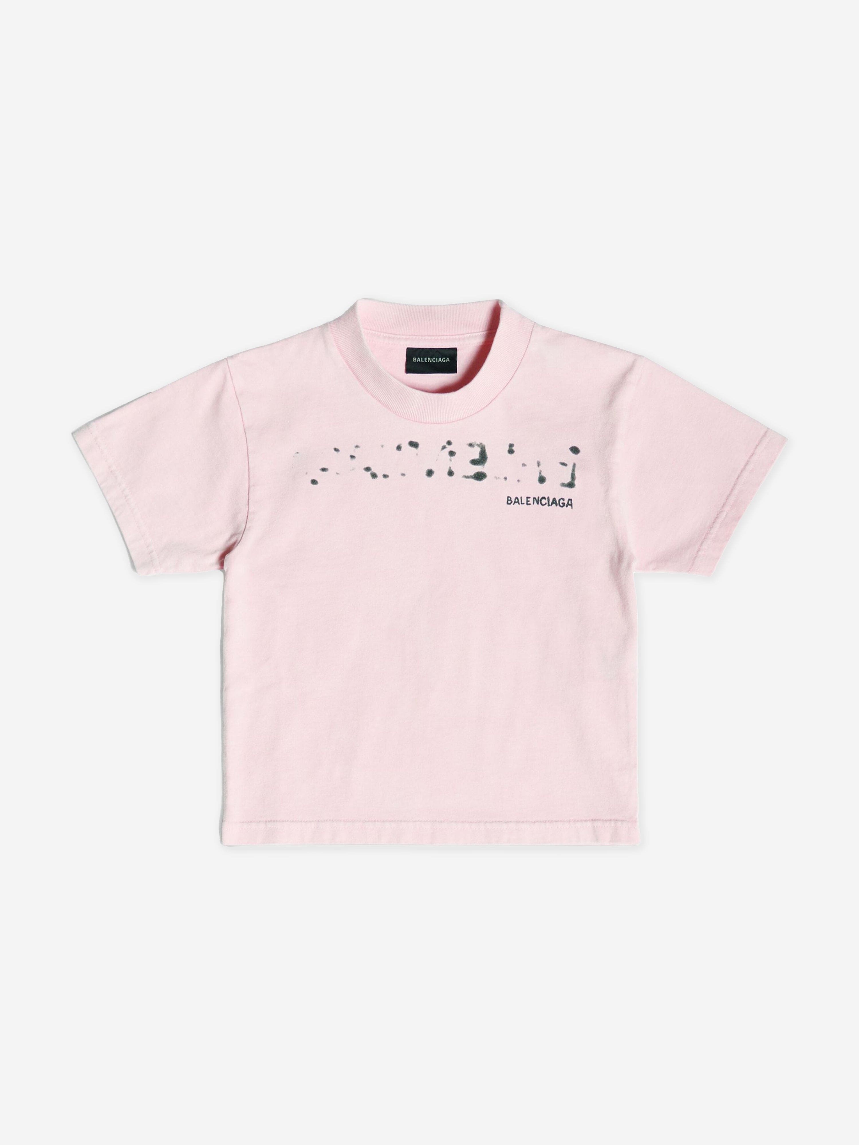 Balenciaga kids top tshirt