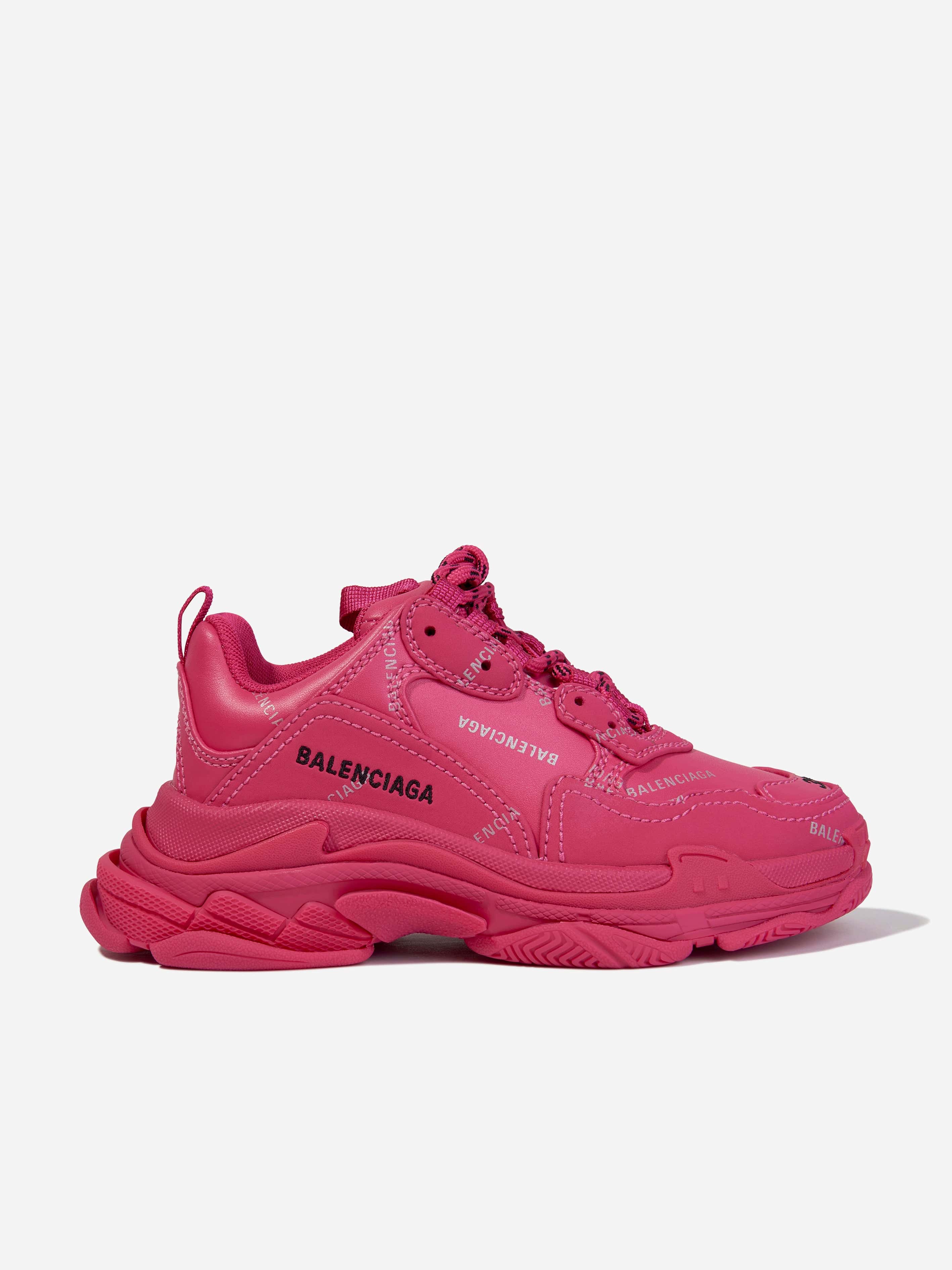 Balenciaga shoes triple s pink hotsell