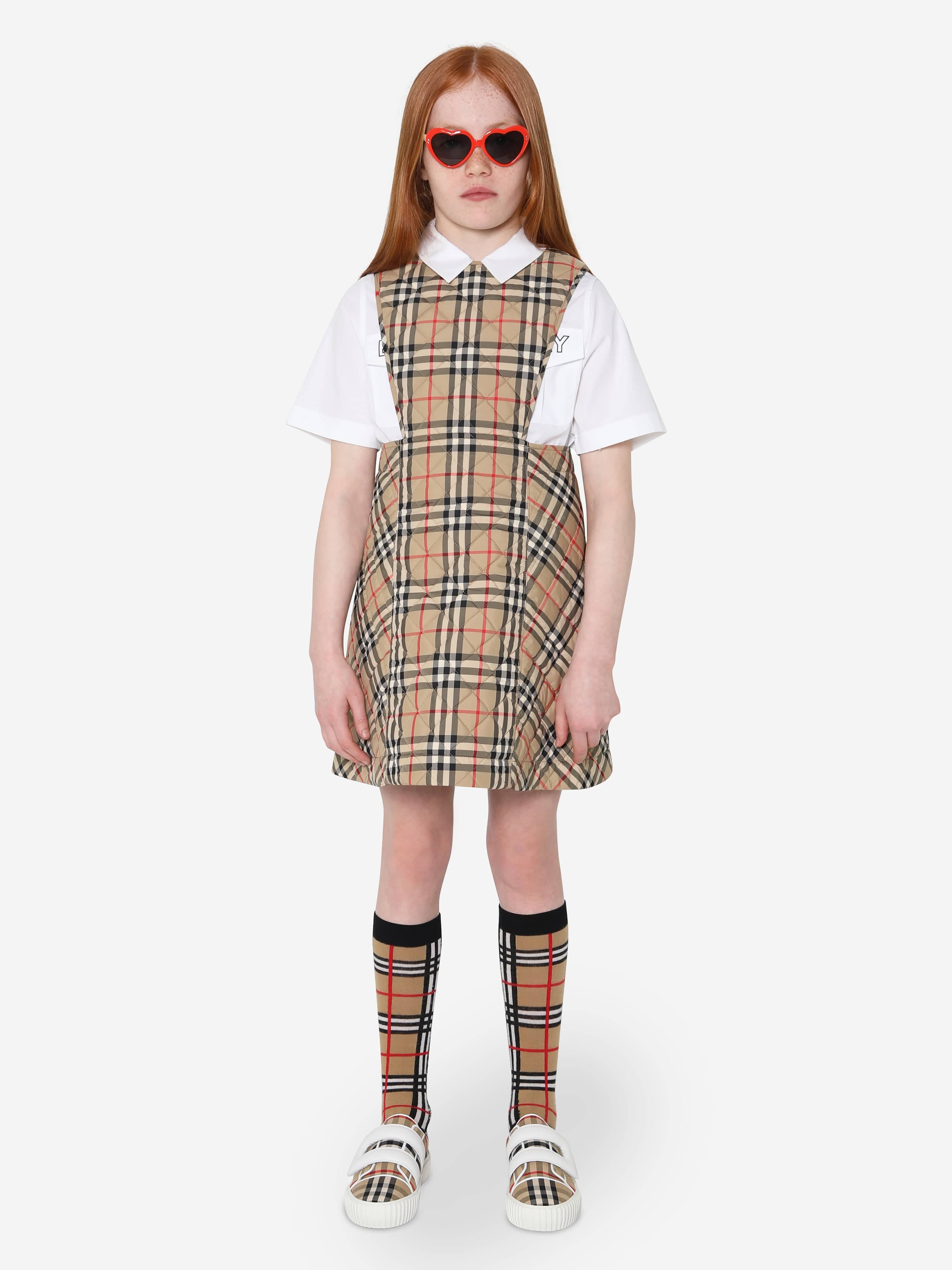 Burberry Children Girls Plaid Dress popular - Size 8 & Roberto Cavalli Pink Girls Dress