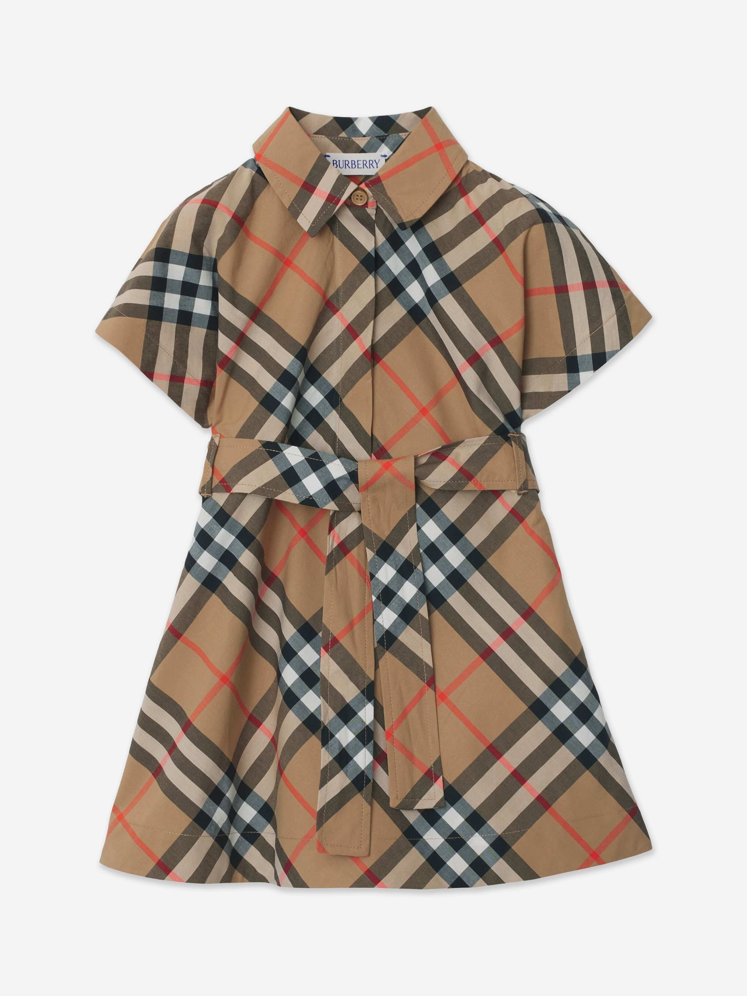 2024 Burberry baby check dress