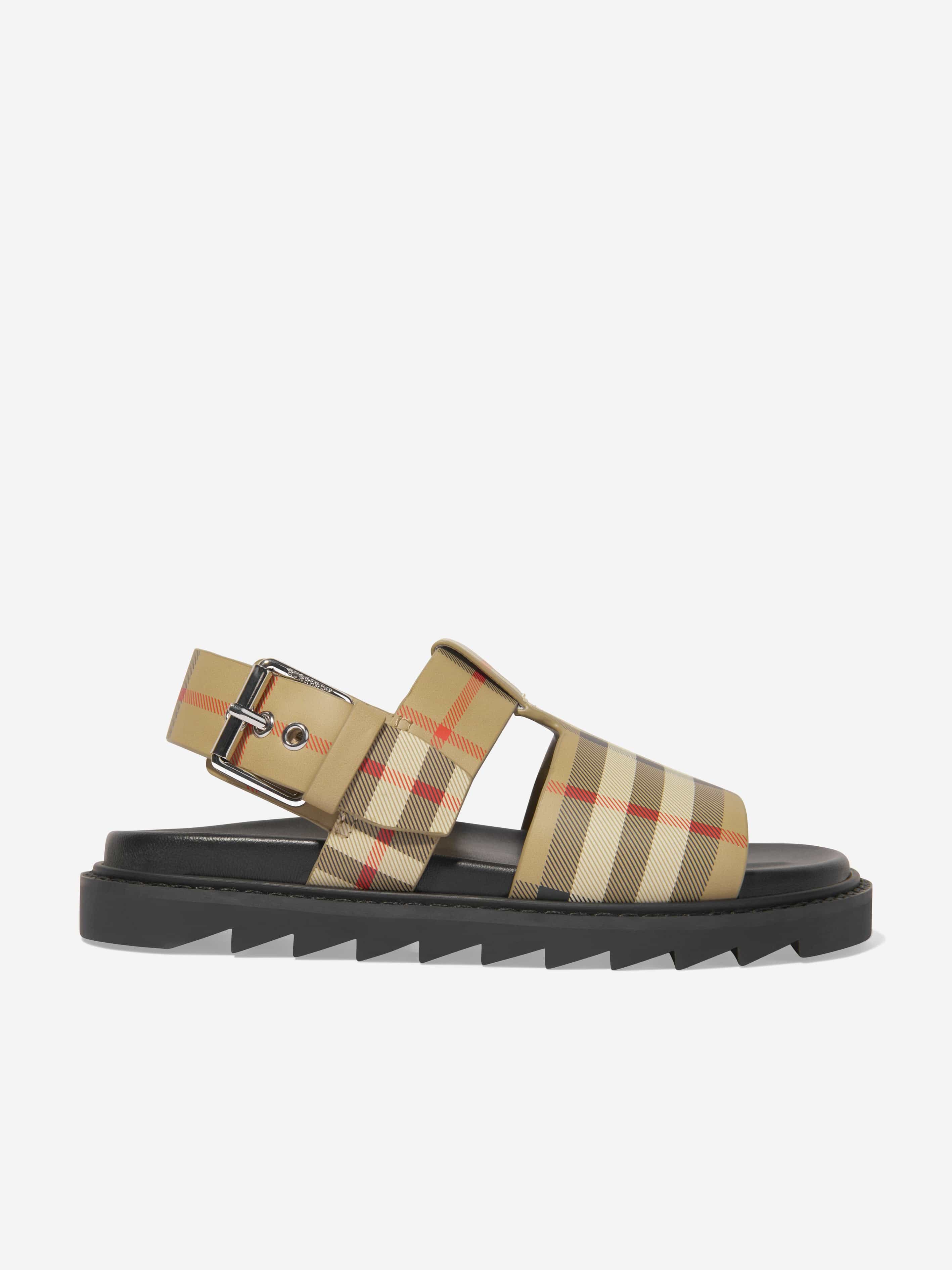 Kids burberry discount sandals