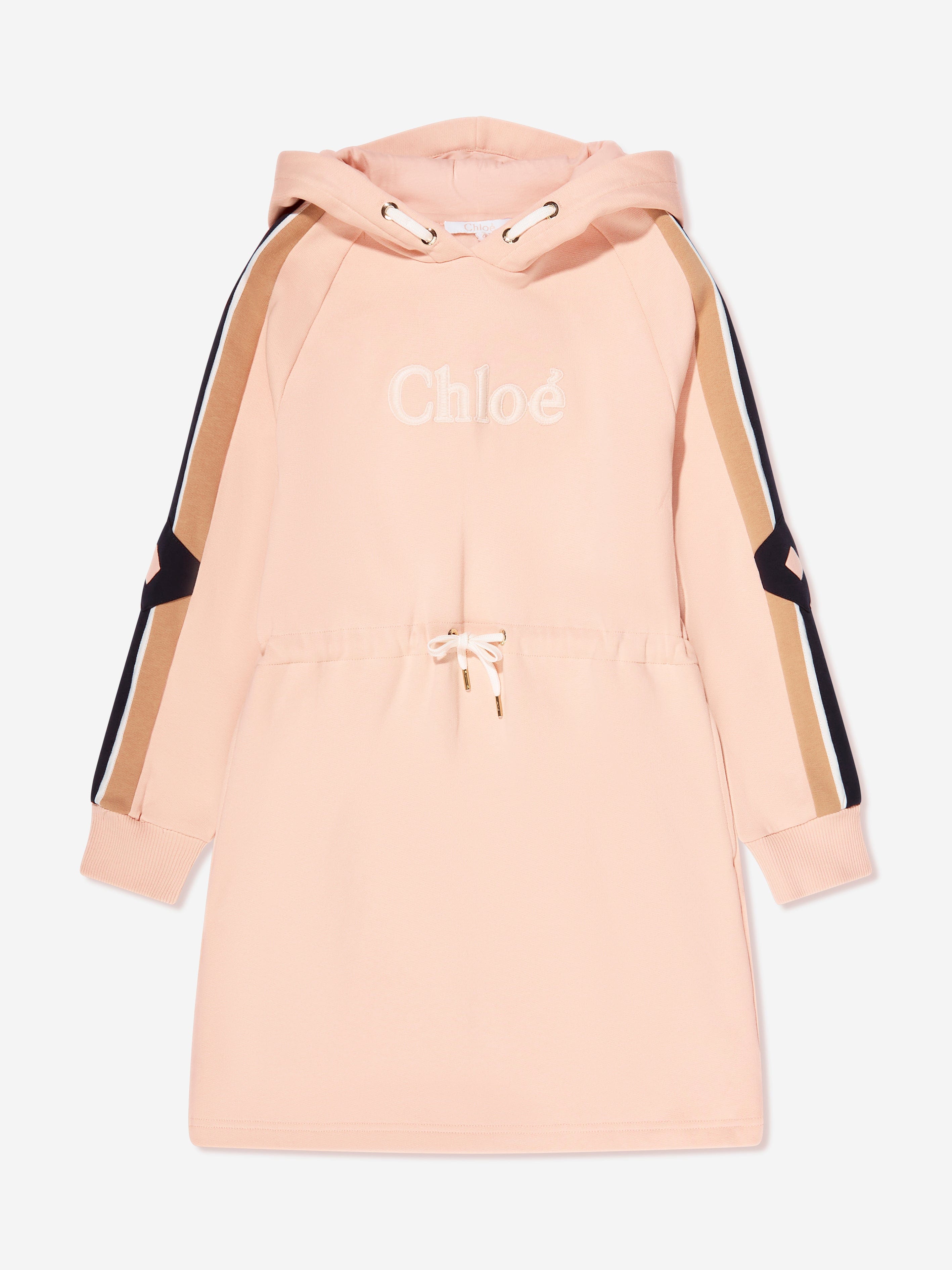 Pink sweatshirt online dress