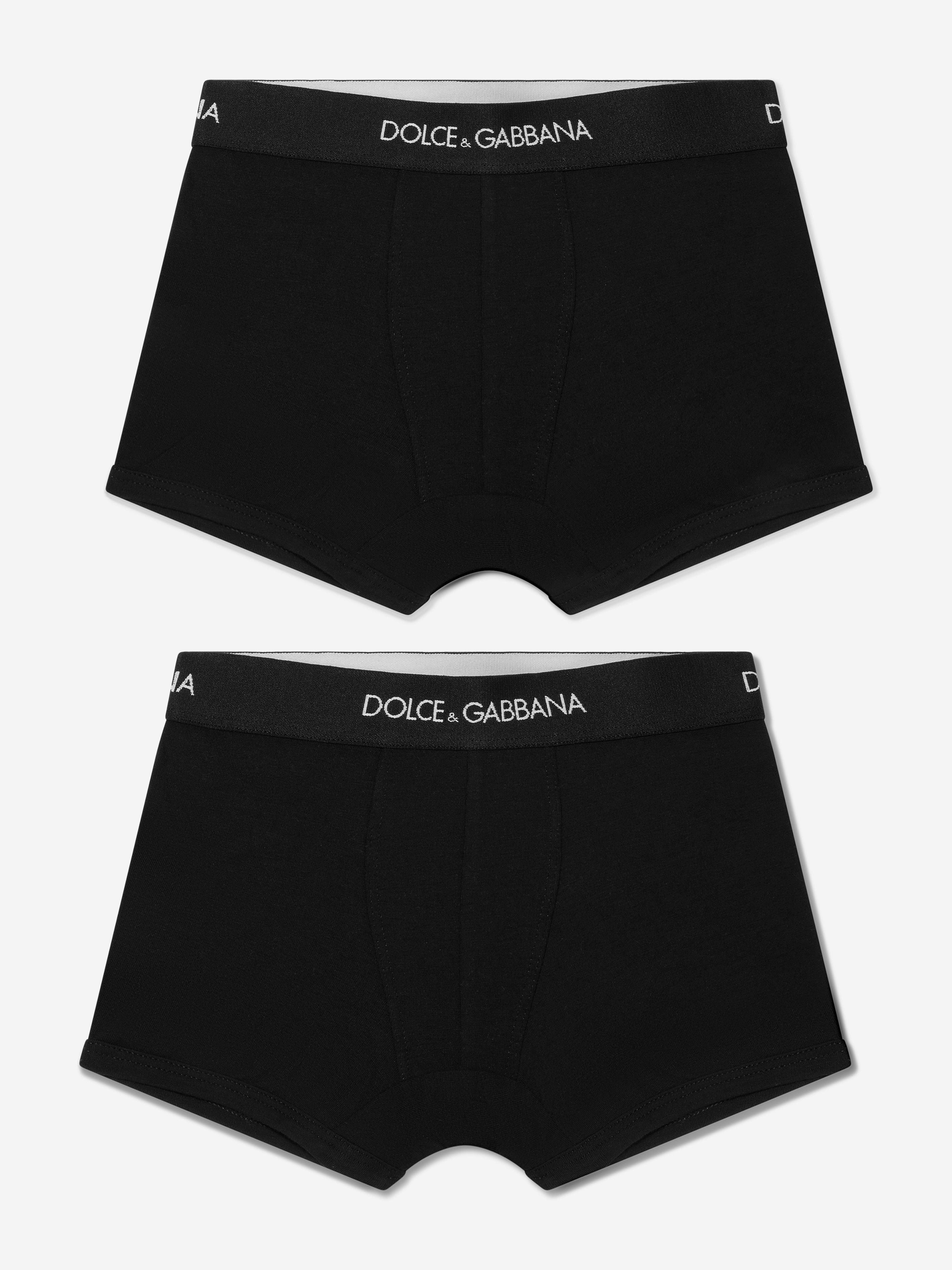 Dolce & Gabbana Children 2 Pack Logo Waistband Boxers - ShopStyle