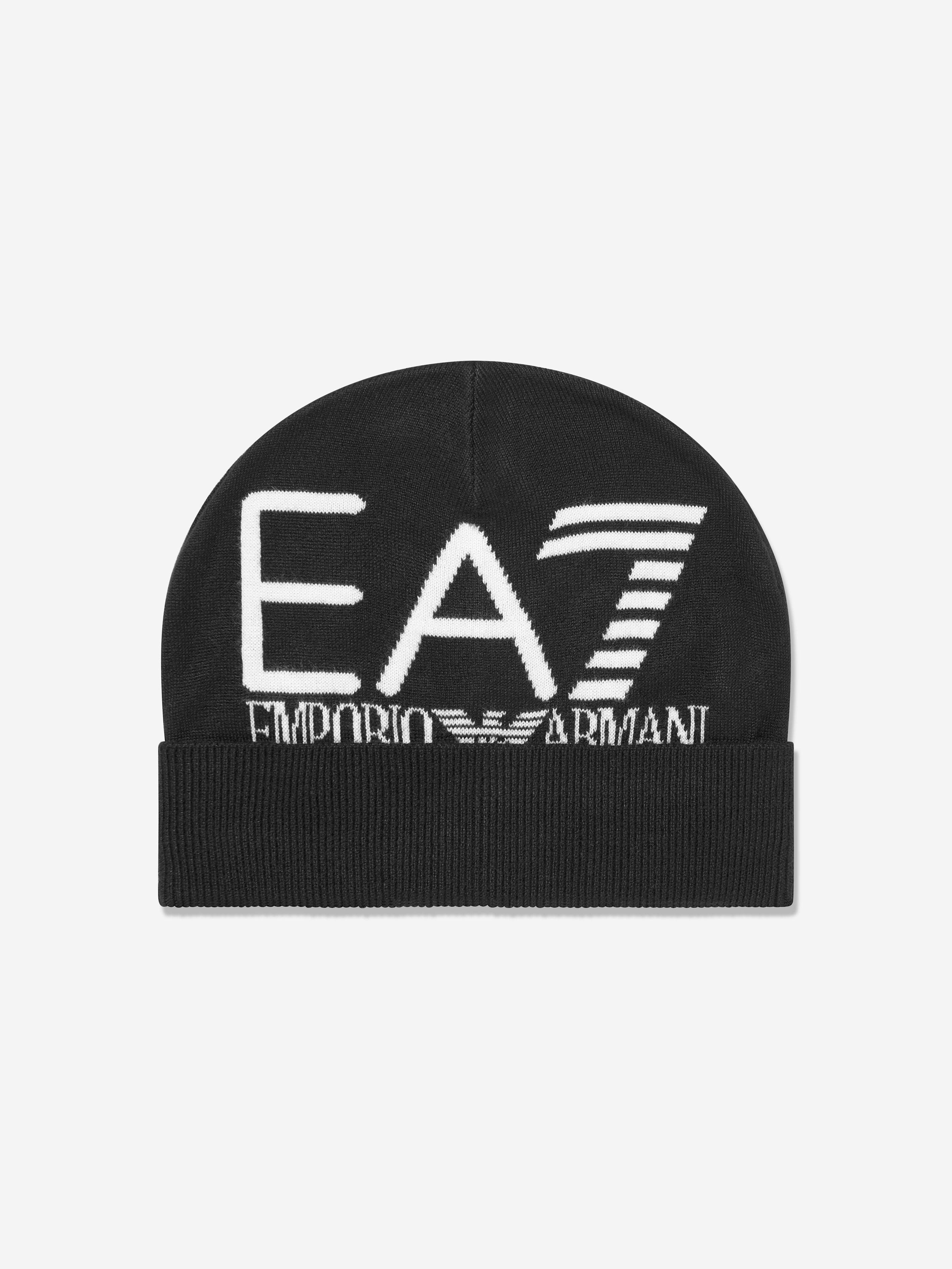 Ea7 shops beanie hat