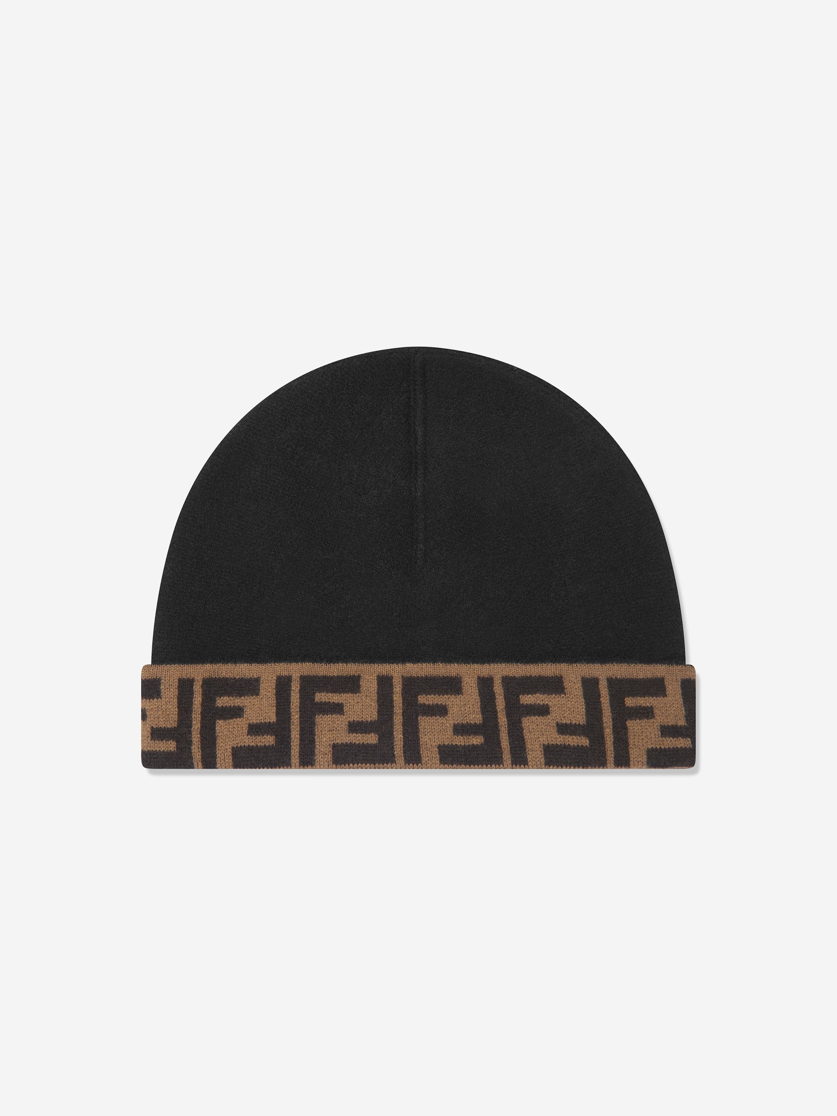 Fendi black discount beanie