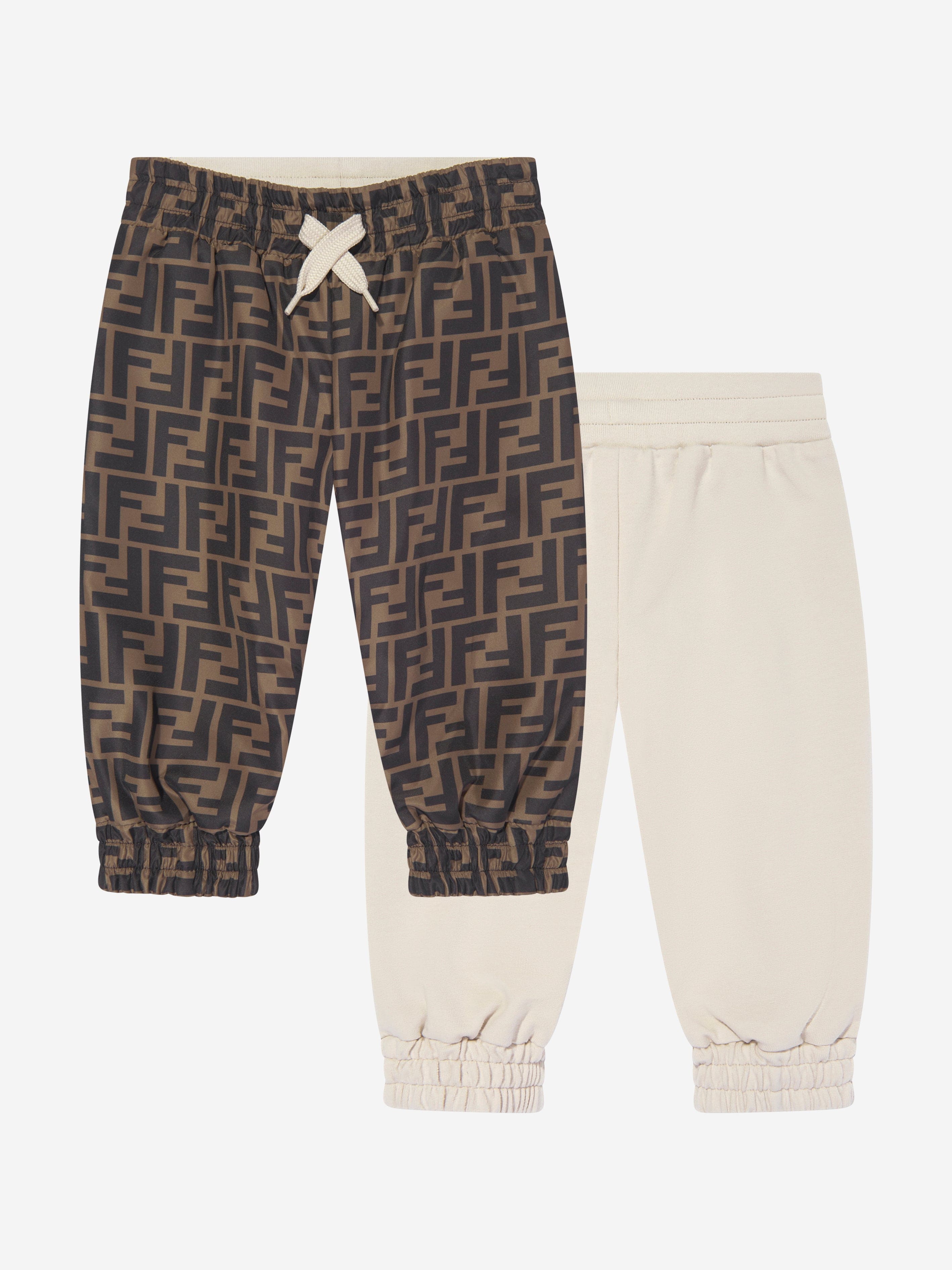 Toddler fendi joggers deals