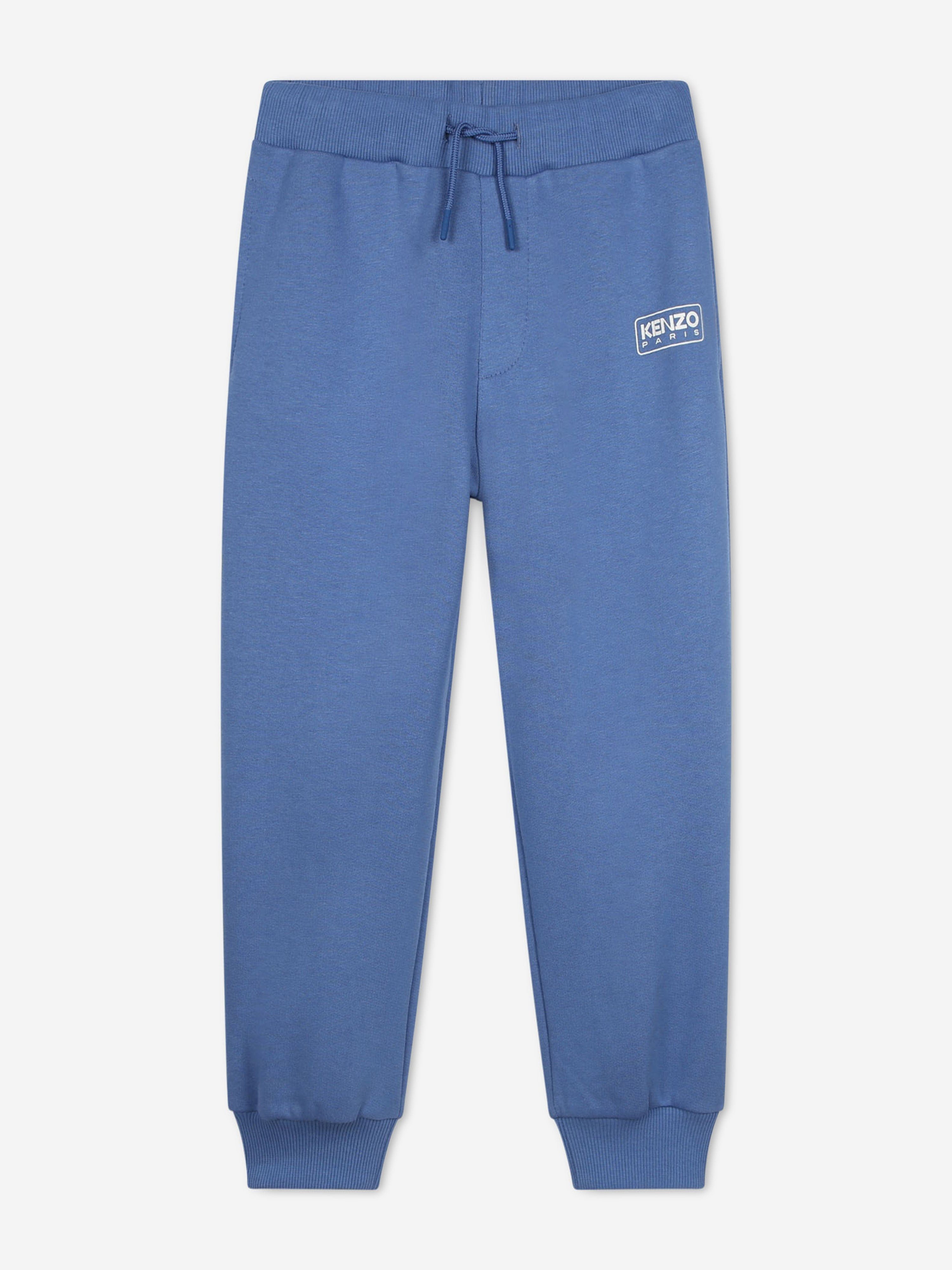 KENZO Kids Logo Joggers in Blue Childsplay Clothing