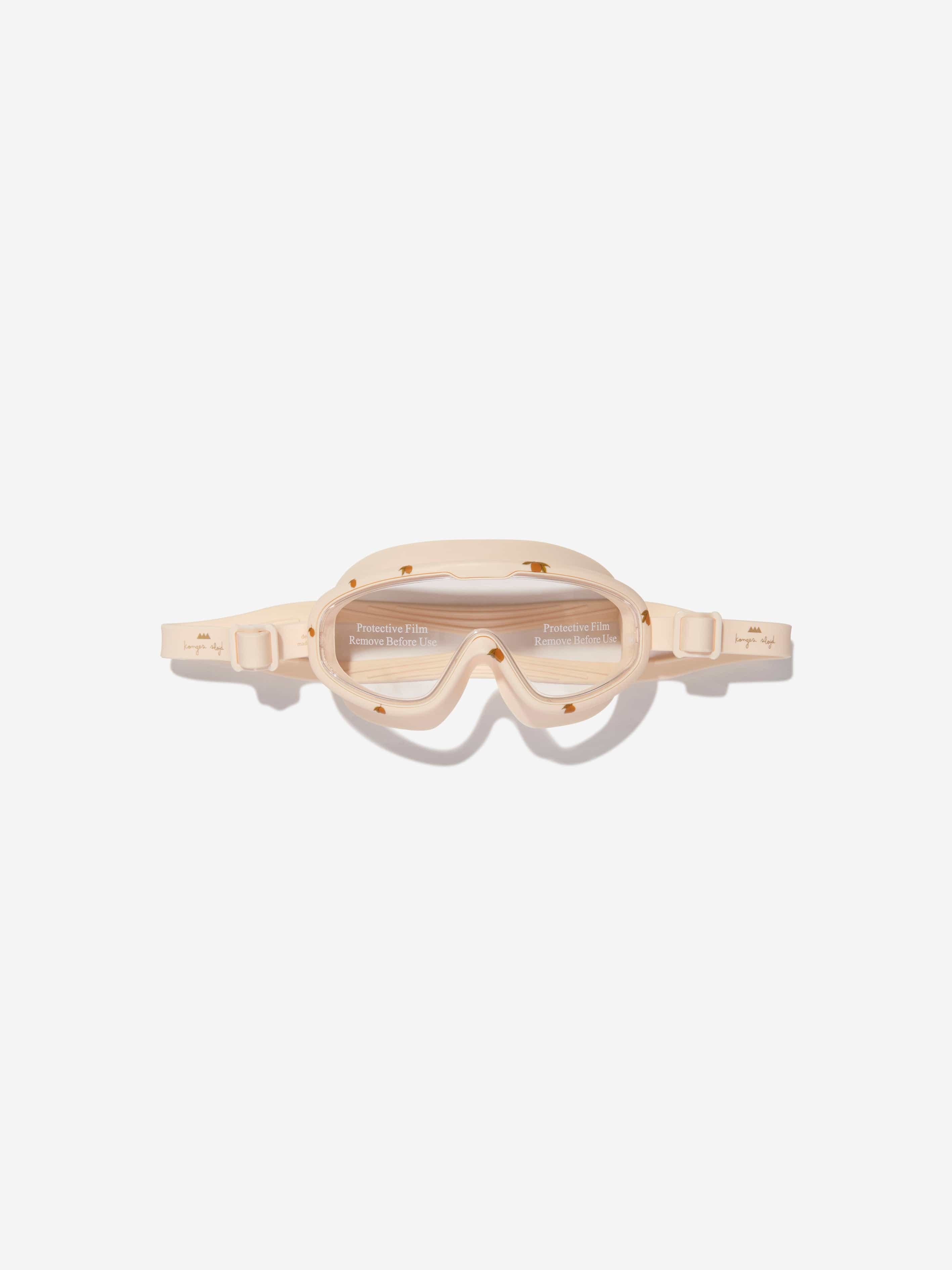 Konges Slojd Girls Lemon Beach Goggles in Cream | Childsplay Clothing