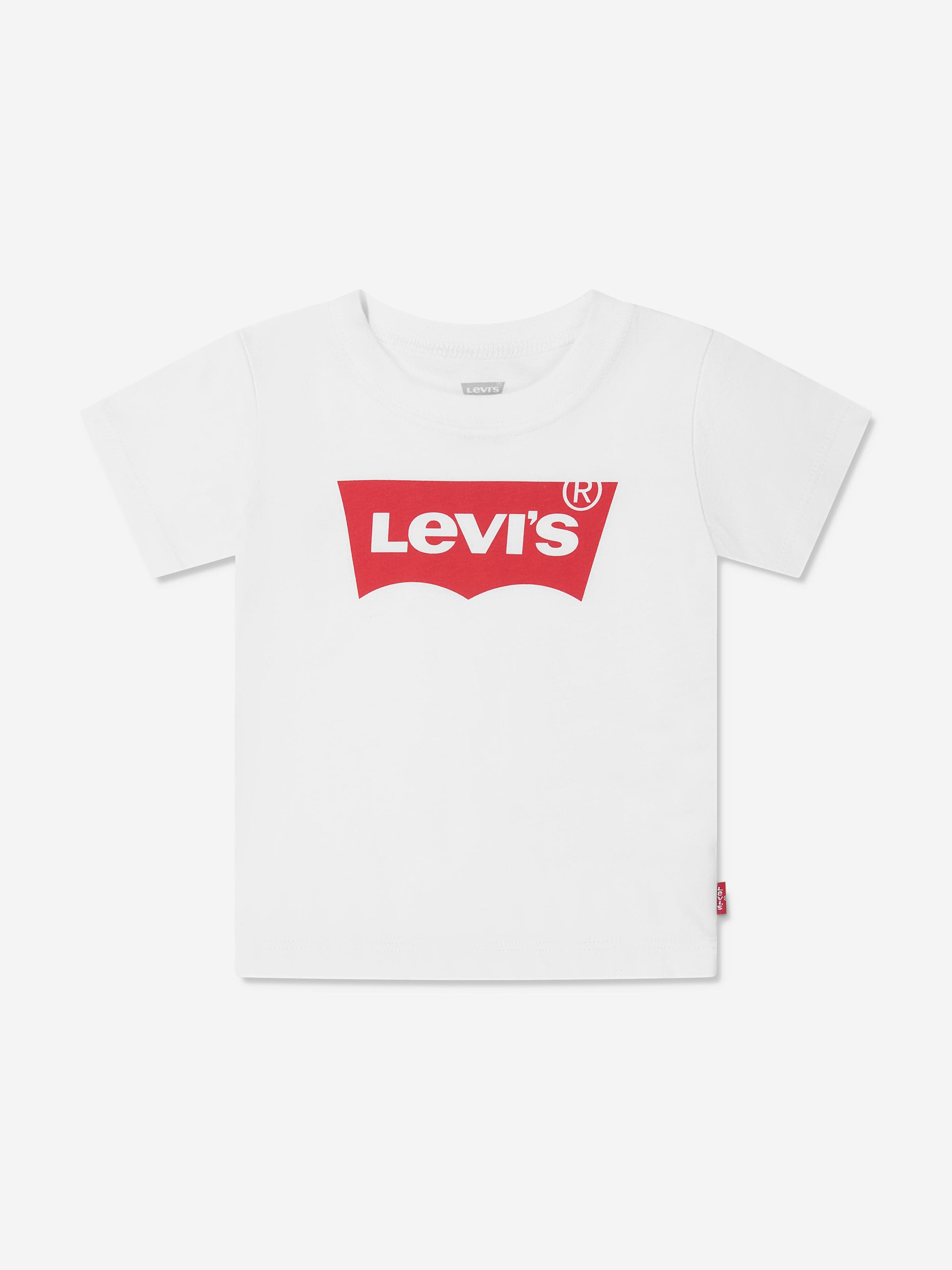 Levi's Kids Wear 男婴棉花短袖蝙蝠翼徽标T恤| Childsplay Clothing