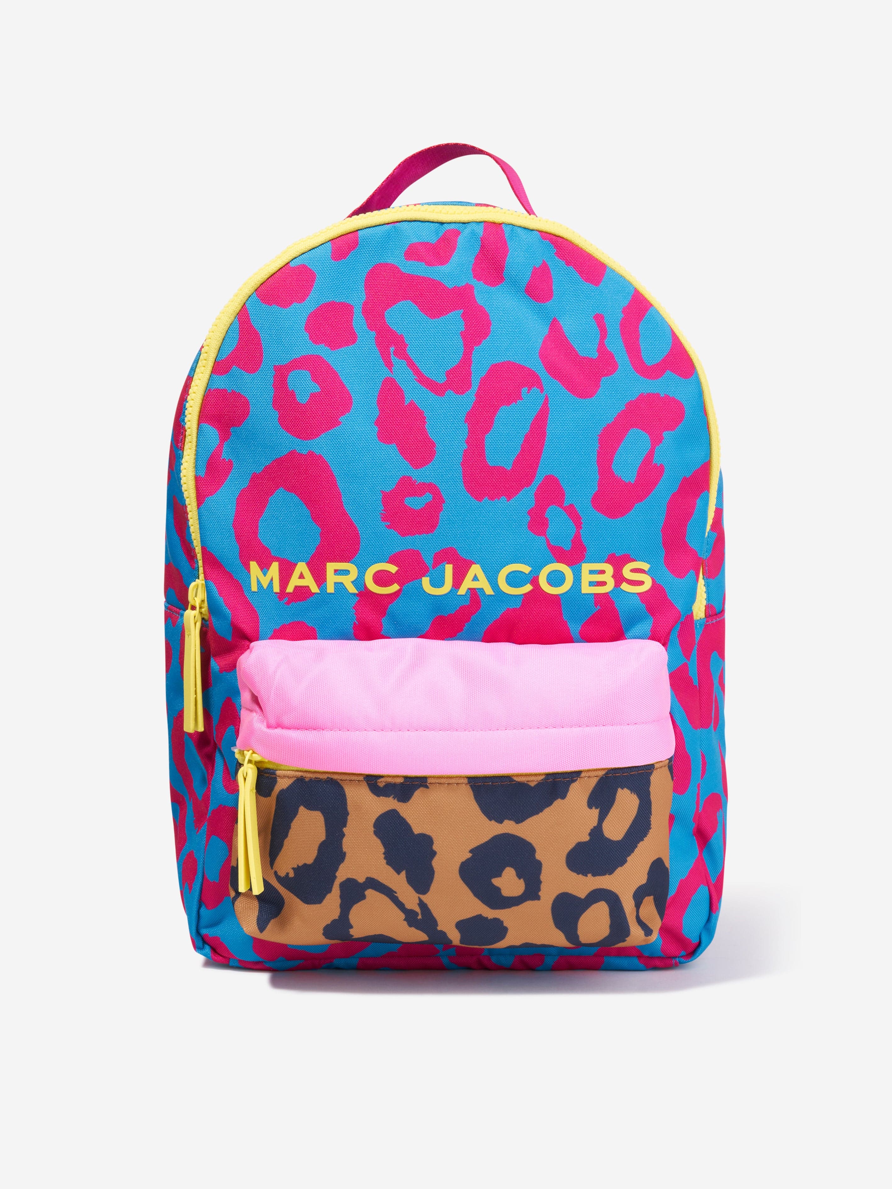 Marc Jacobs Leopard-Print Colourblock Backpack