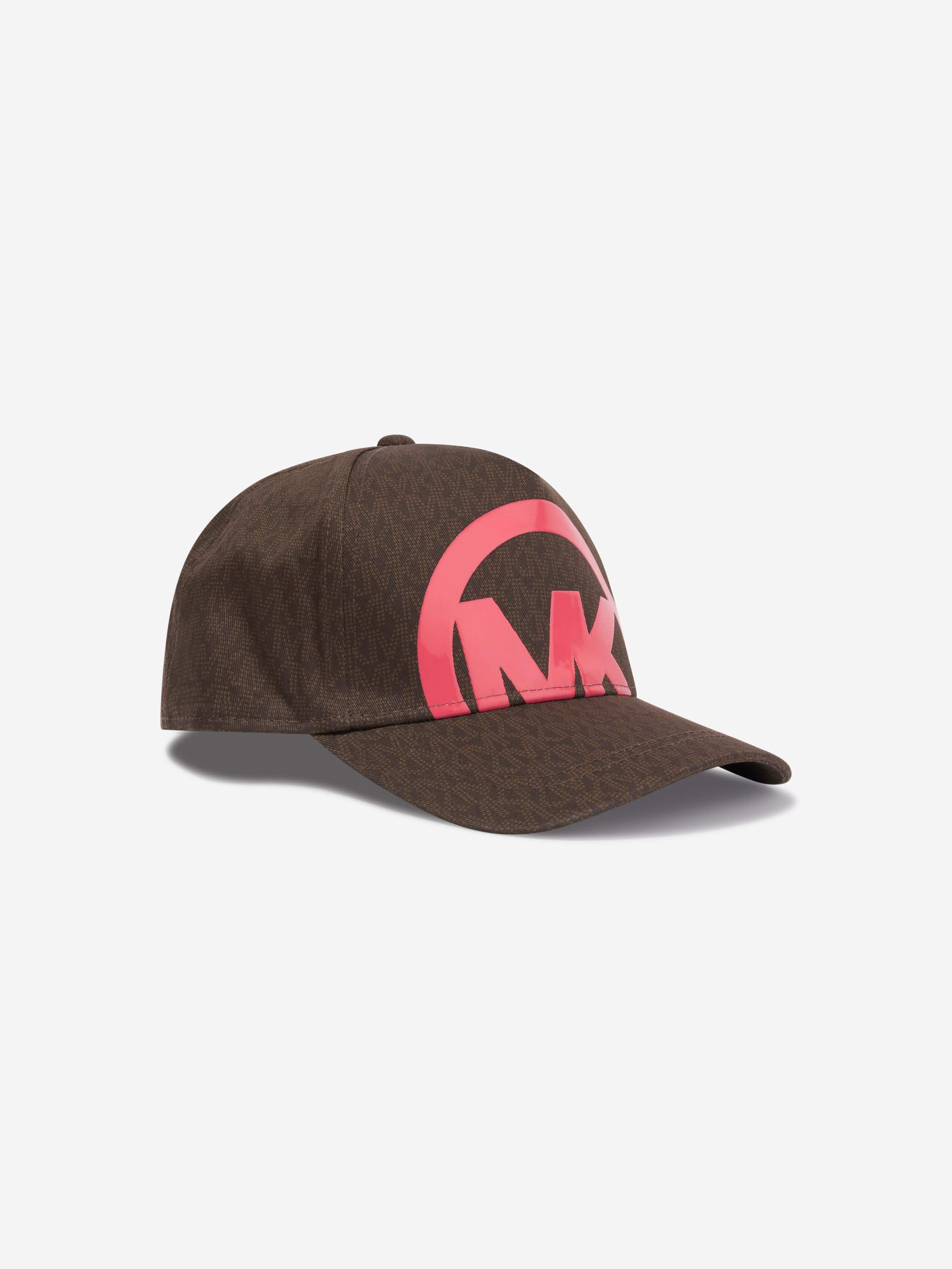 Girls Logo Cap in Brown