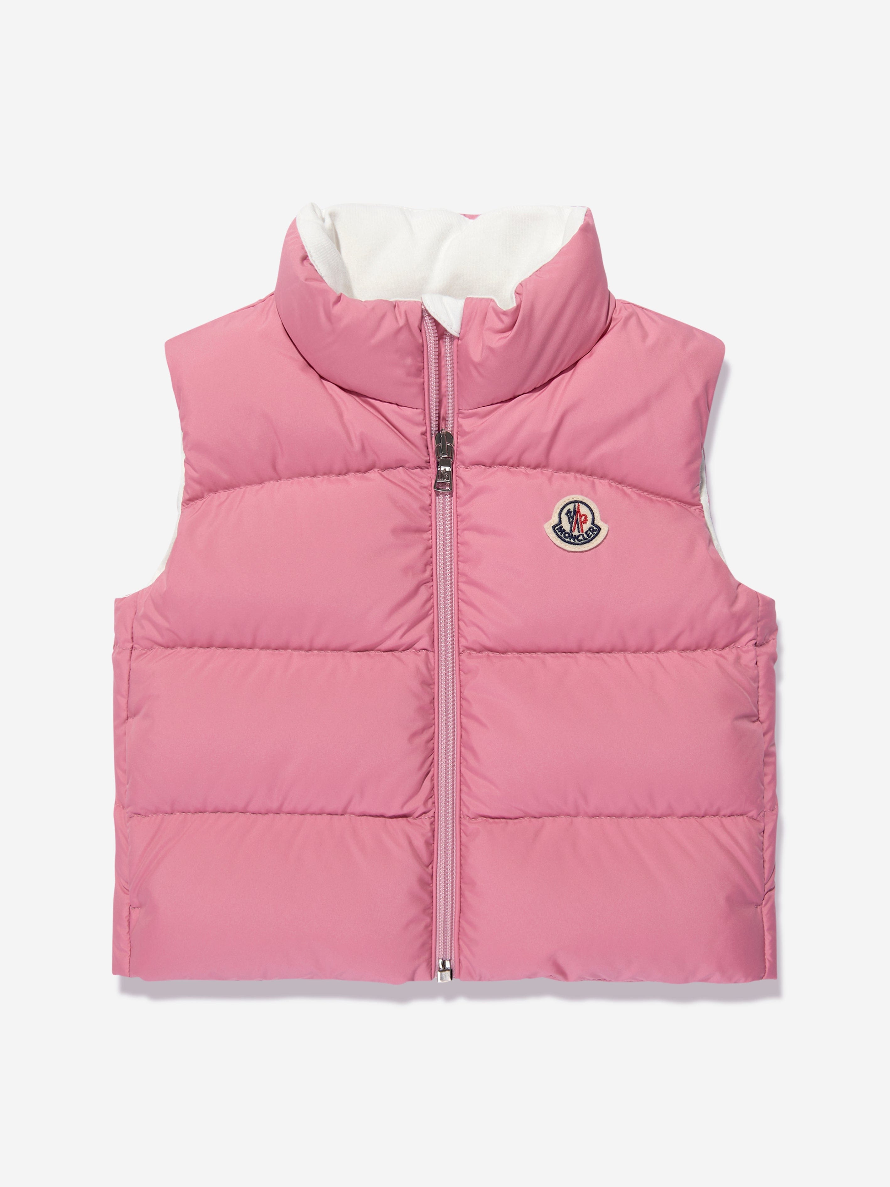 Girls pink hot sale moncler