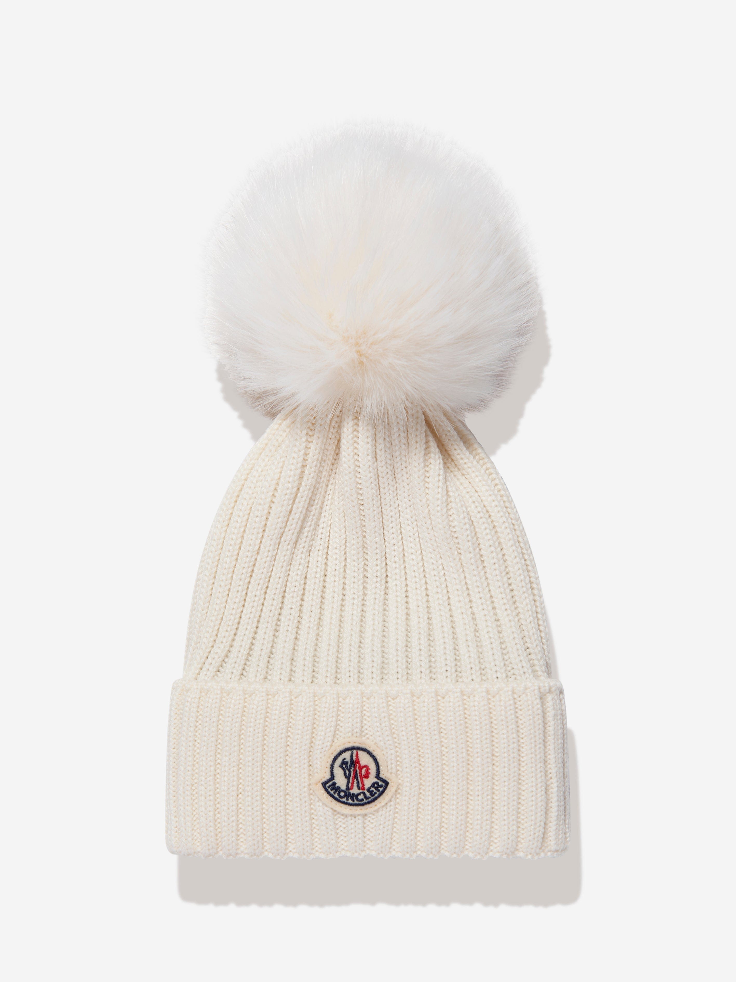 Pom pom hat store moncler