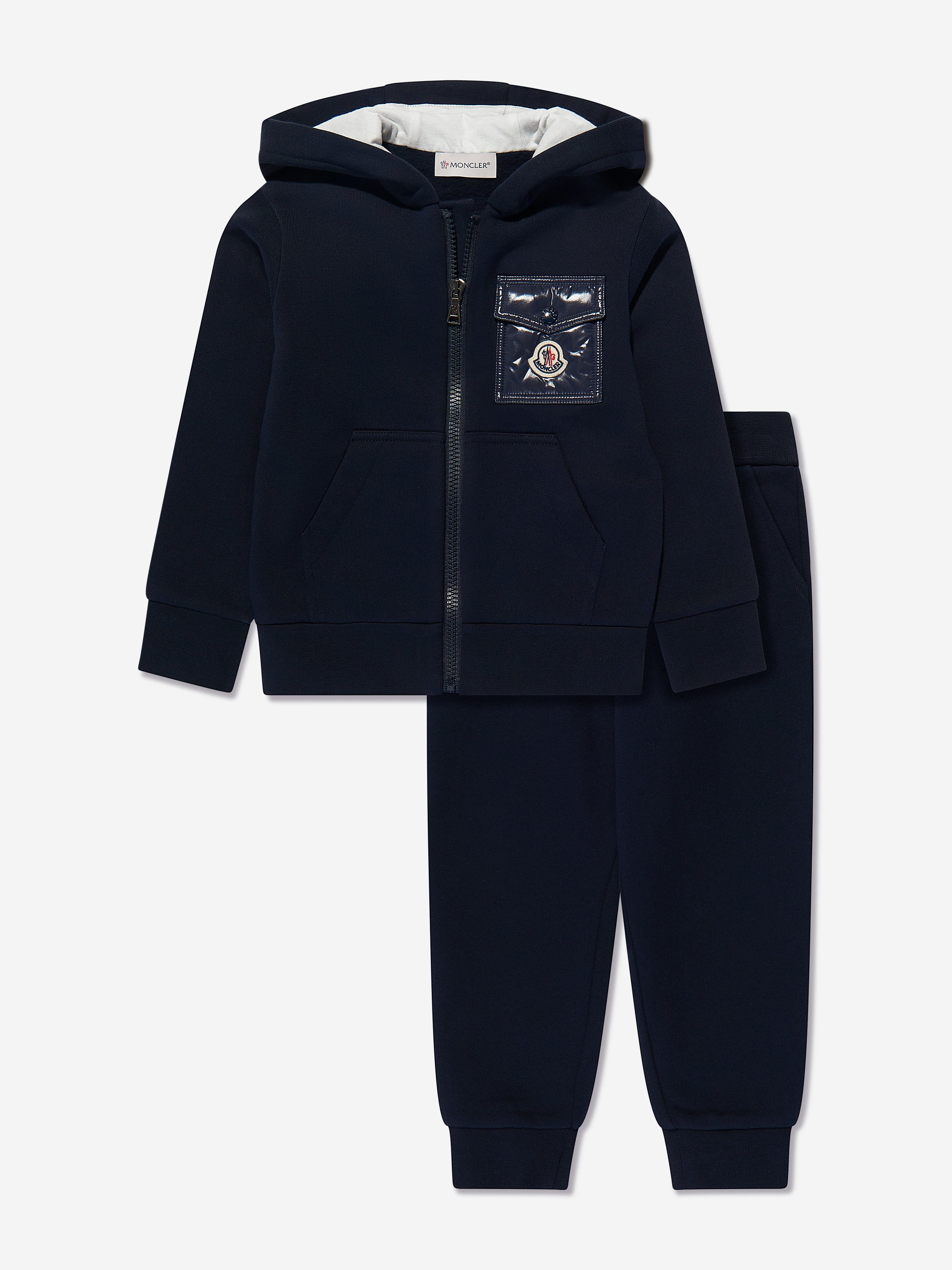 Baby boy moncler clearance tracksuit