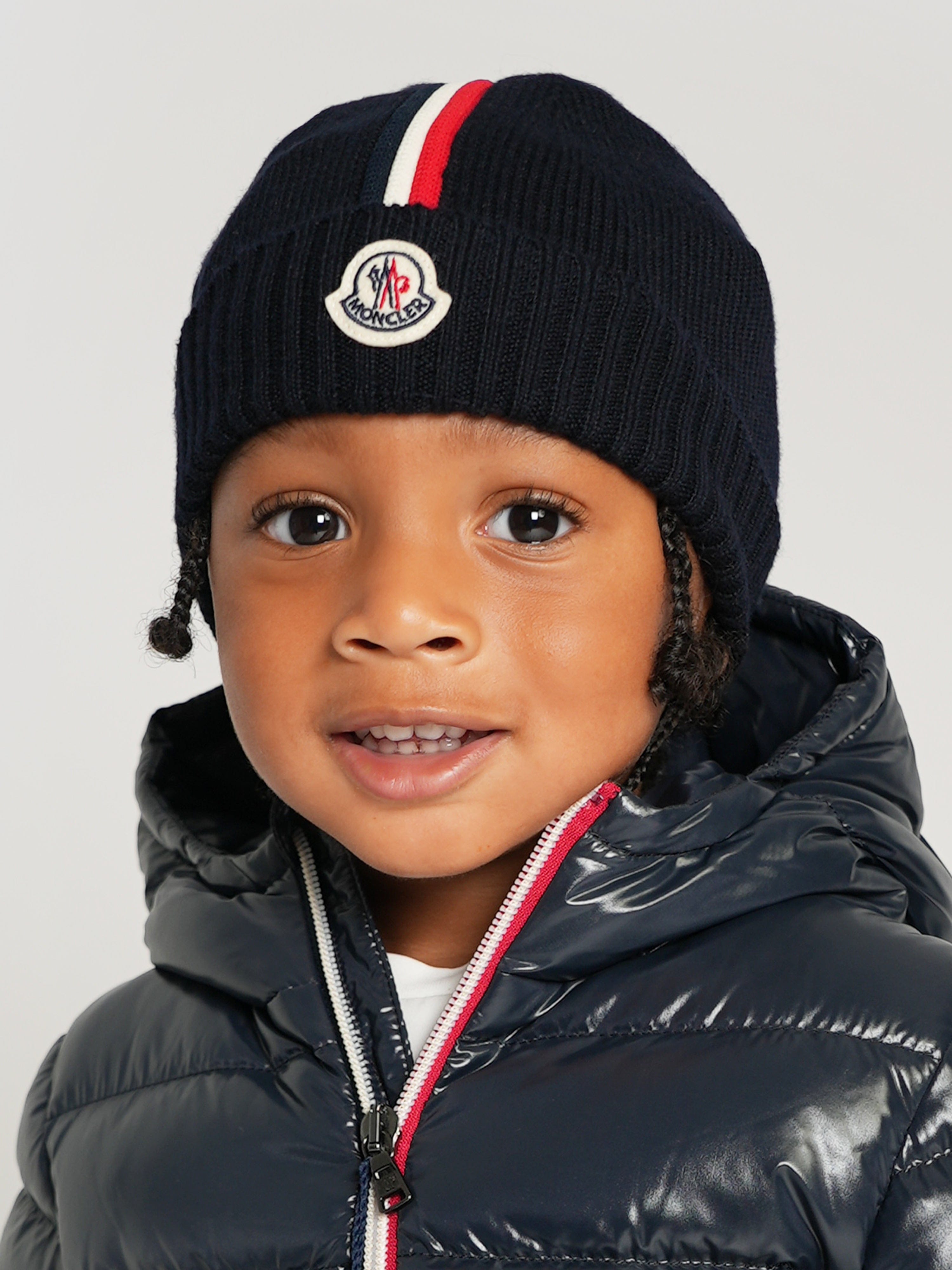 Deals moncler baby beanie