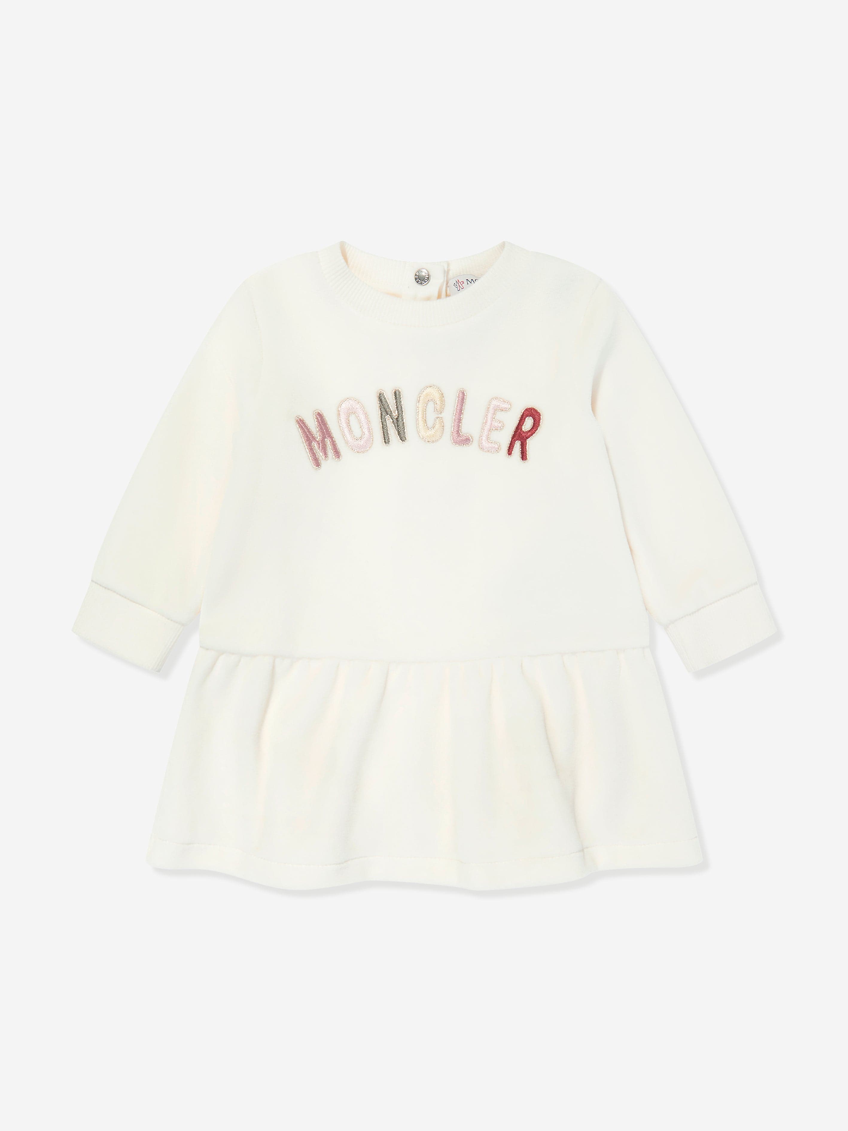 Girls popular White Moncler Dress