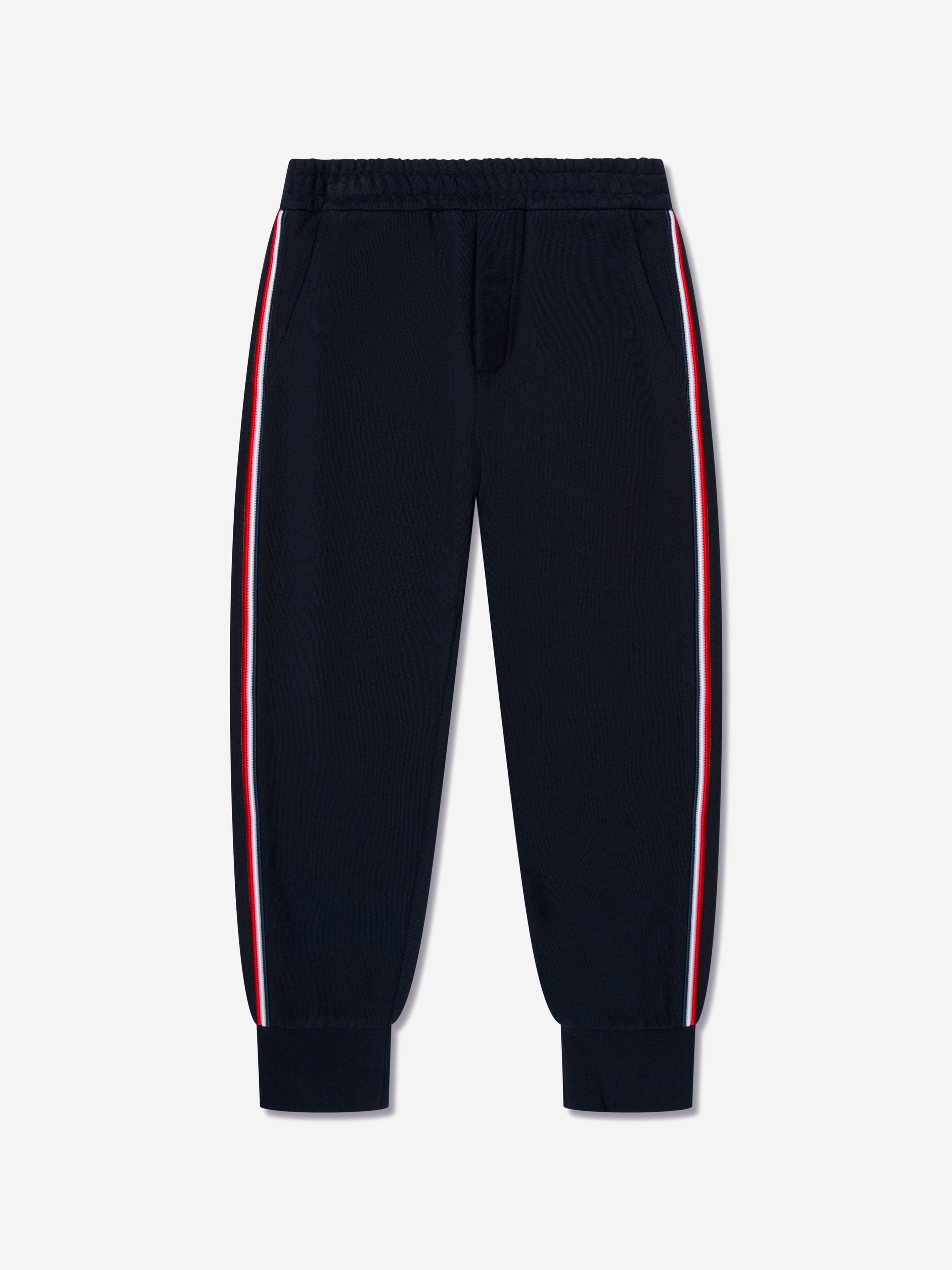 Moncler enfant side stripe online leggings