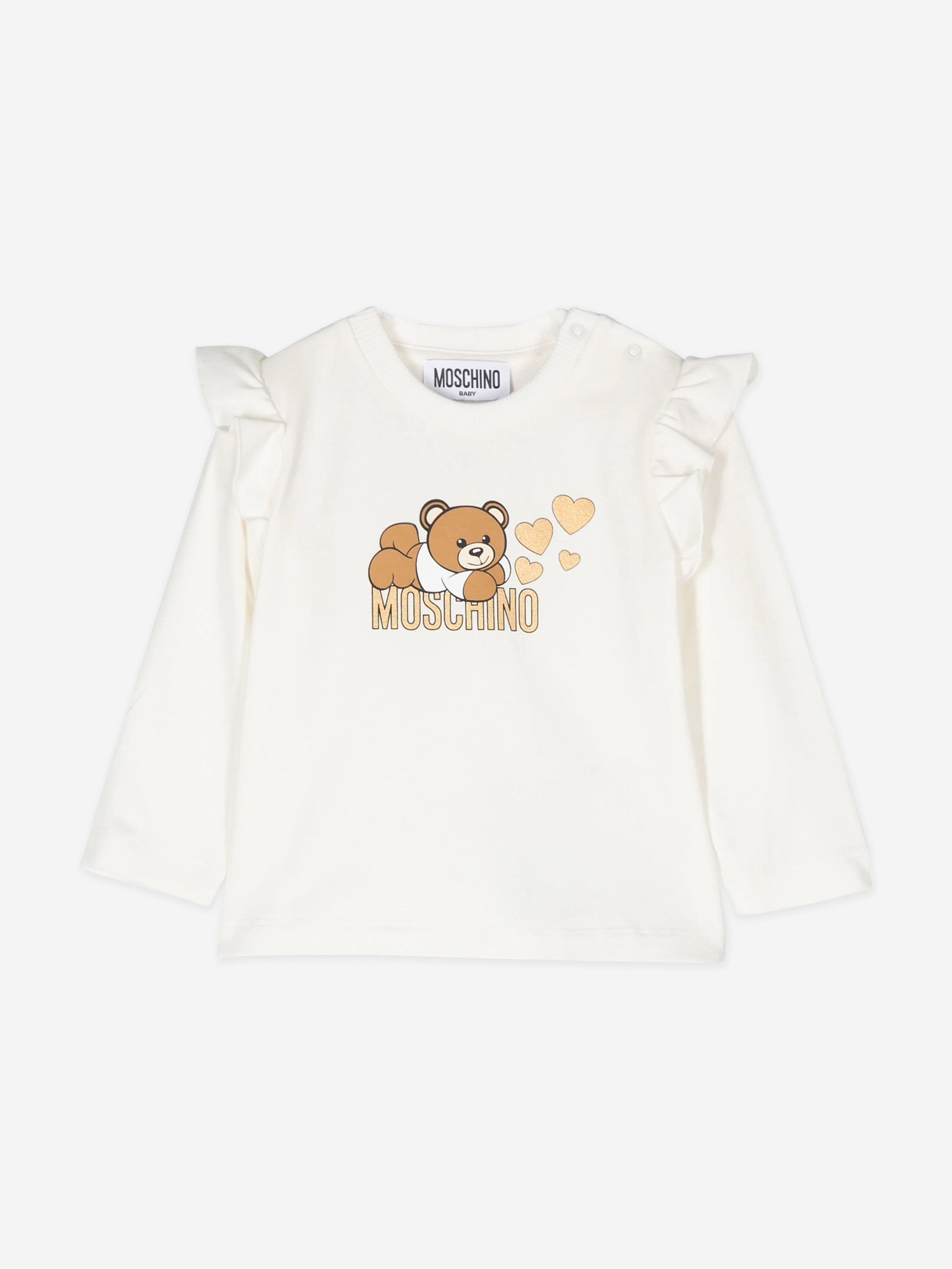 Moschino online baby t-shirt