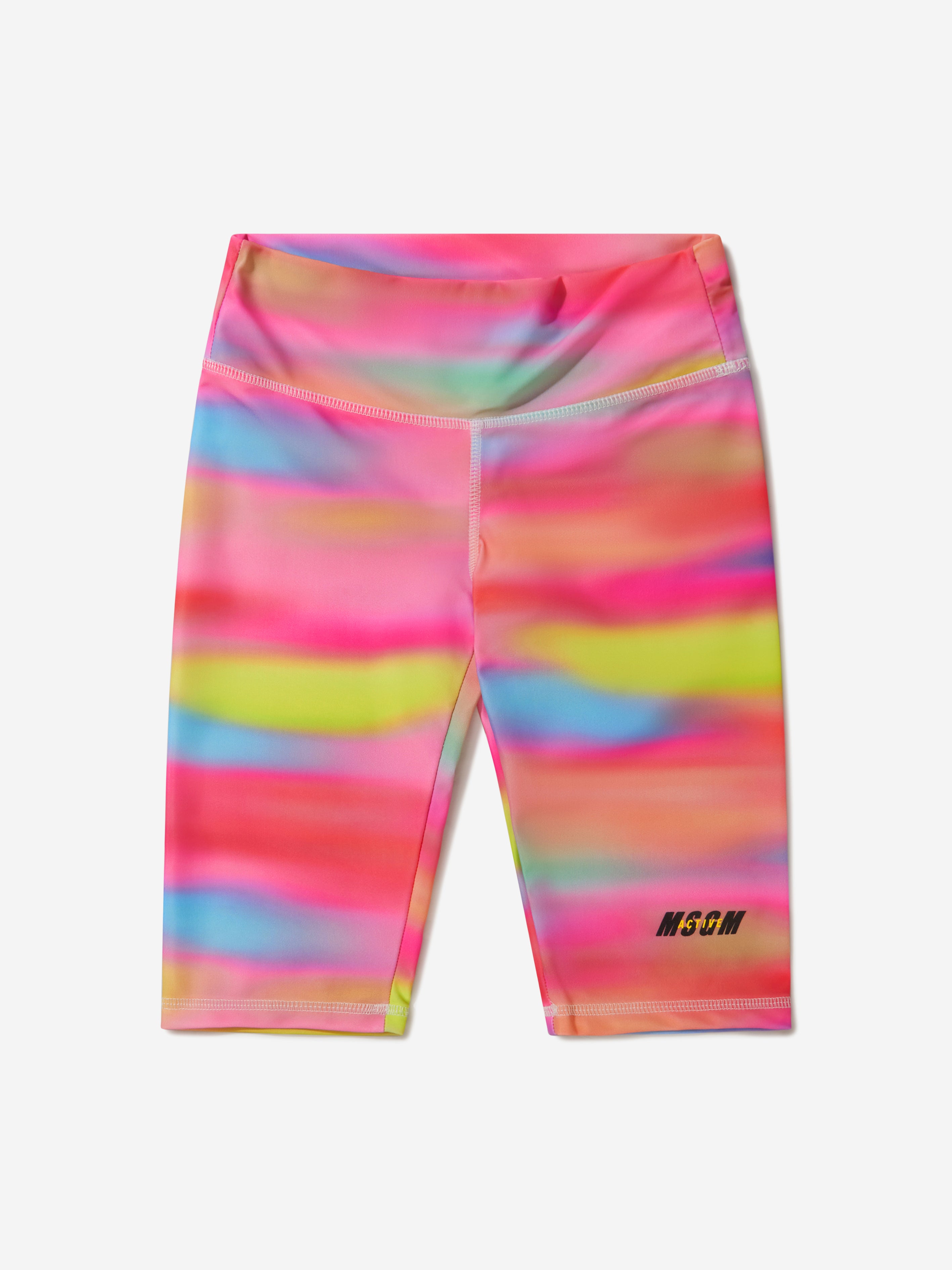 Moschino Lycra Cycling Shorts in Pink