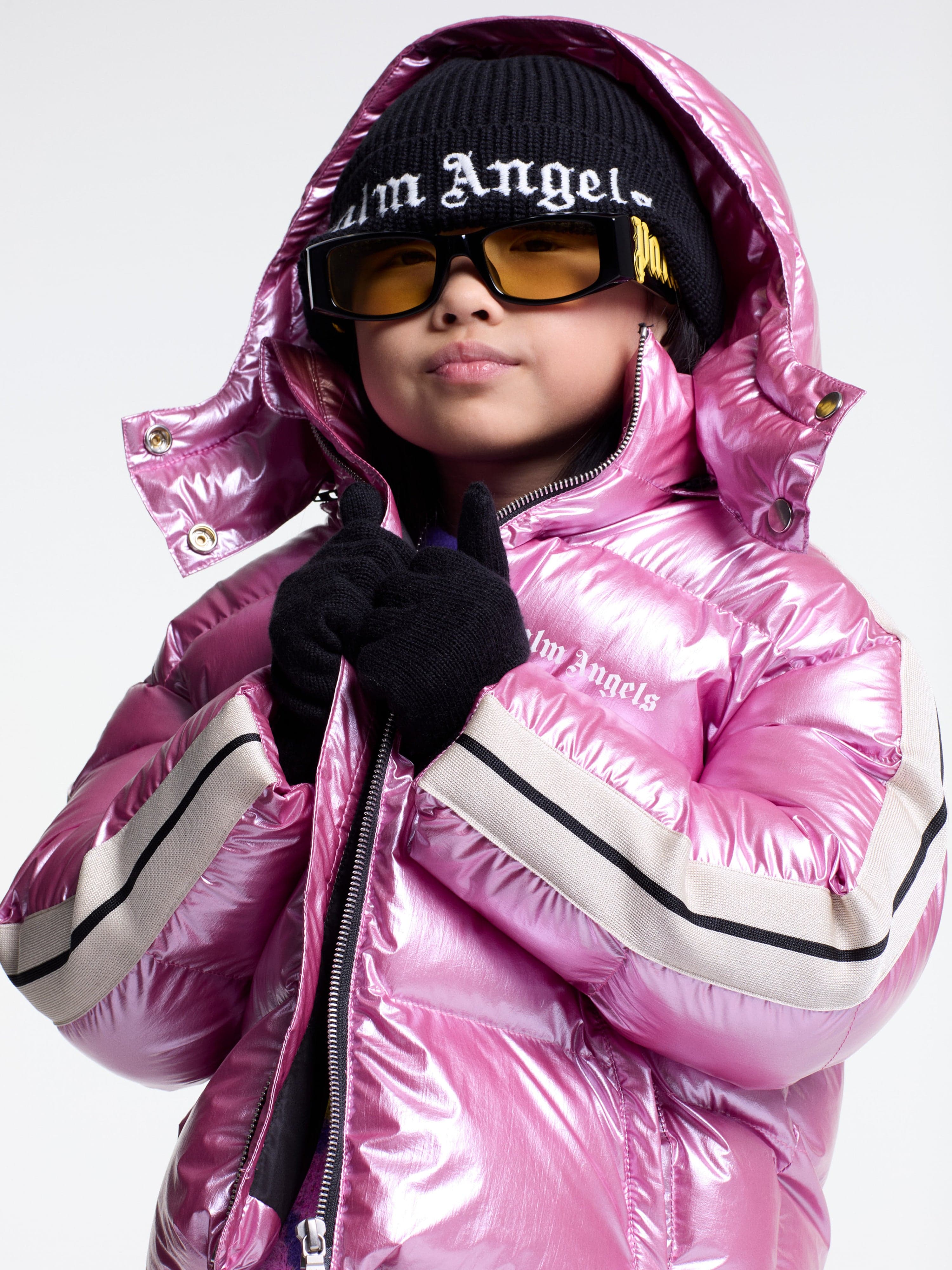 Palm angels pink jacket best sale