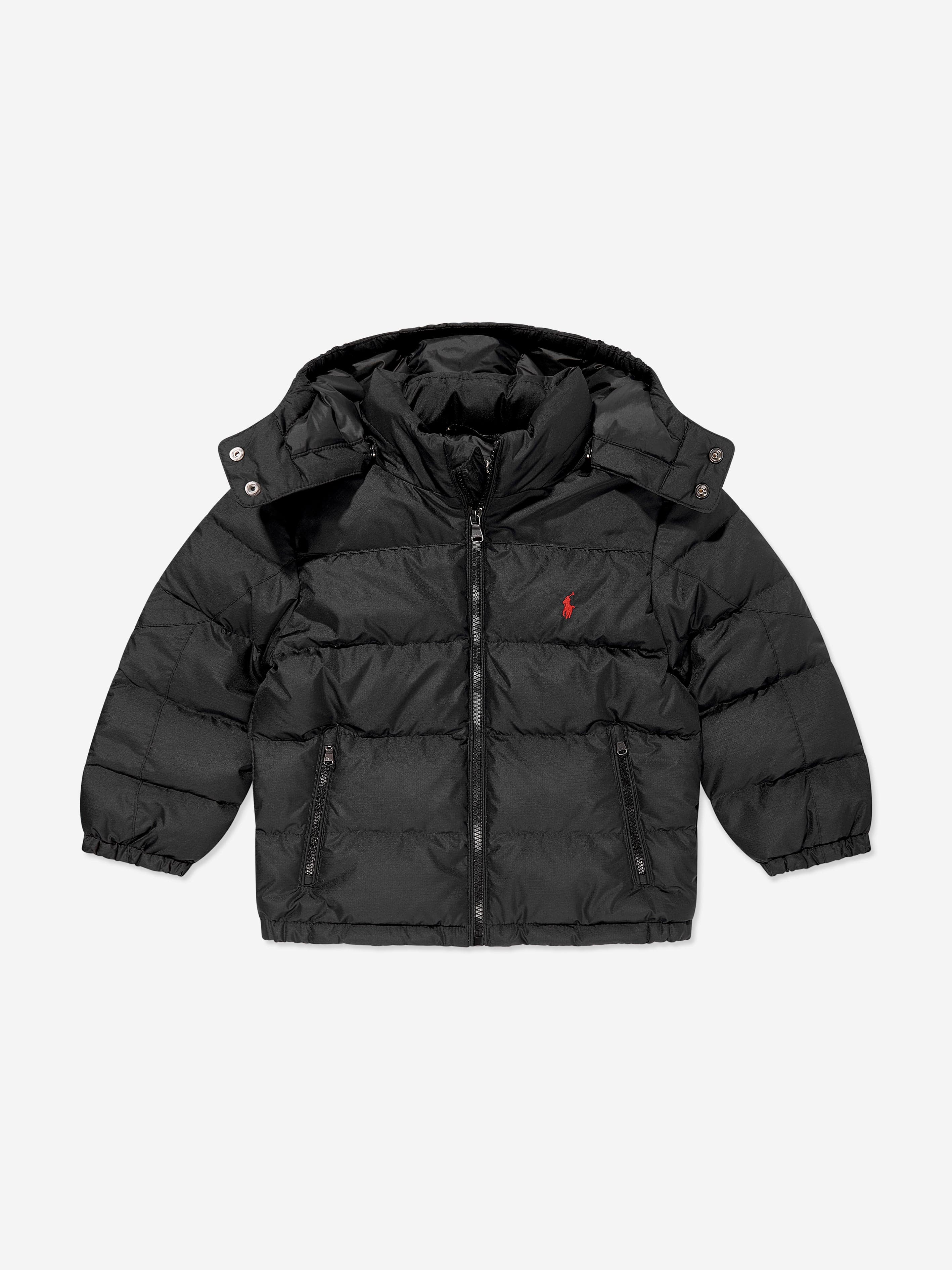 Boys black puffer coat online