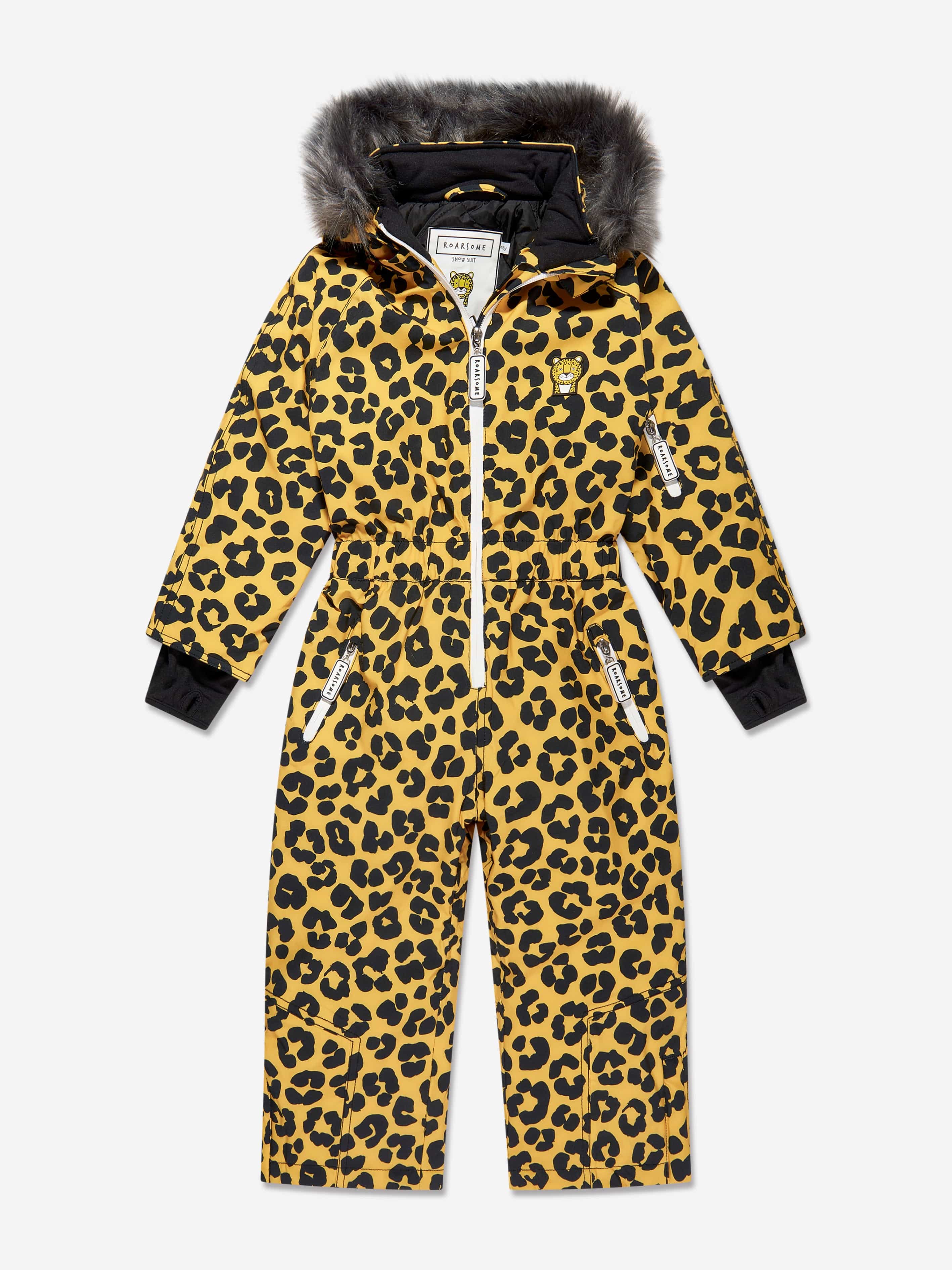 Leopard ski hot sale suit