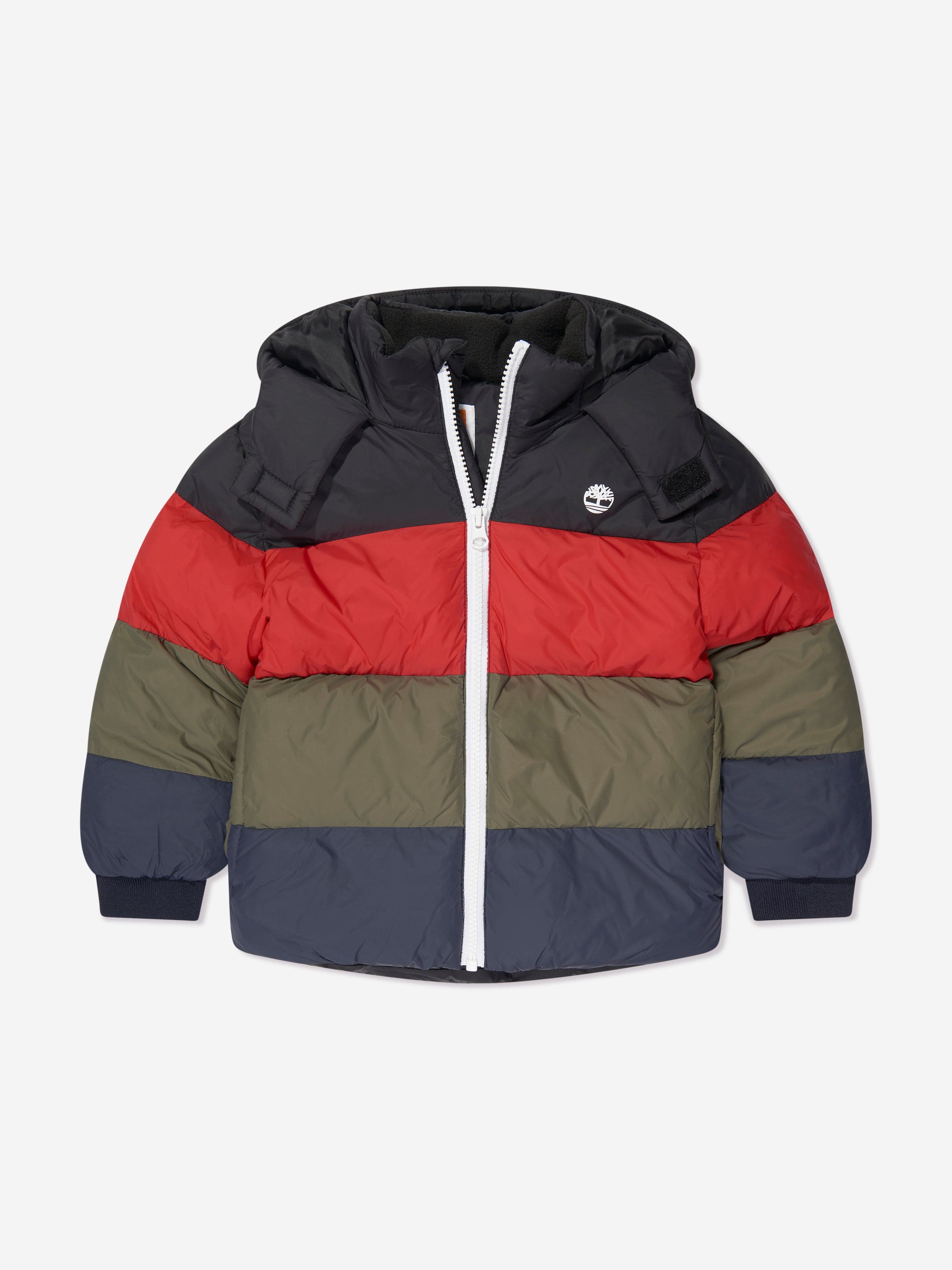 Boys Puffer Jacket in Multicolour