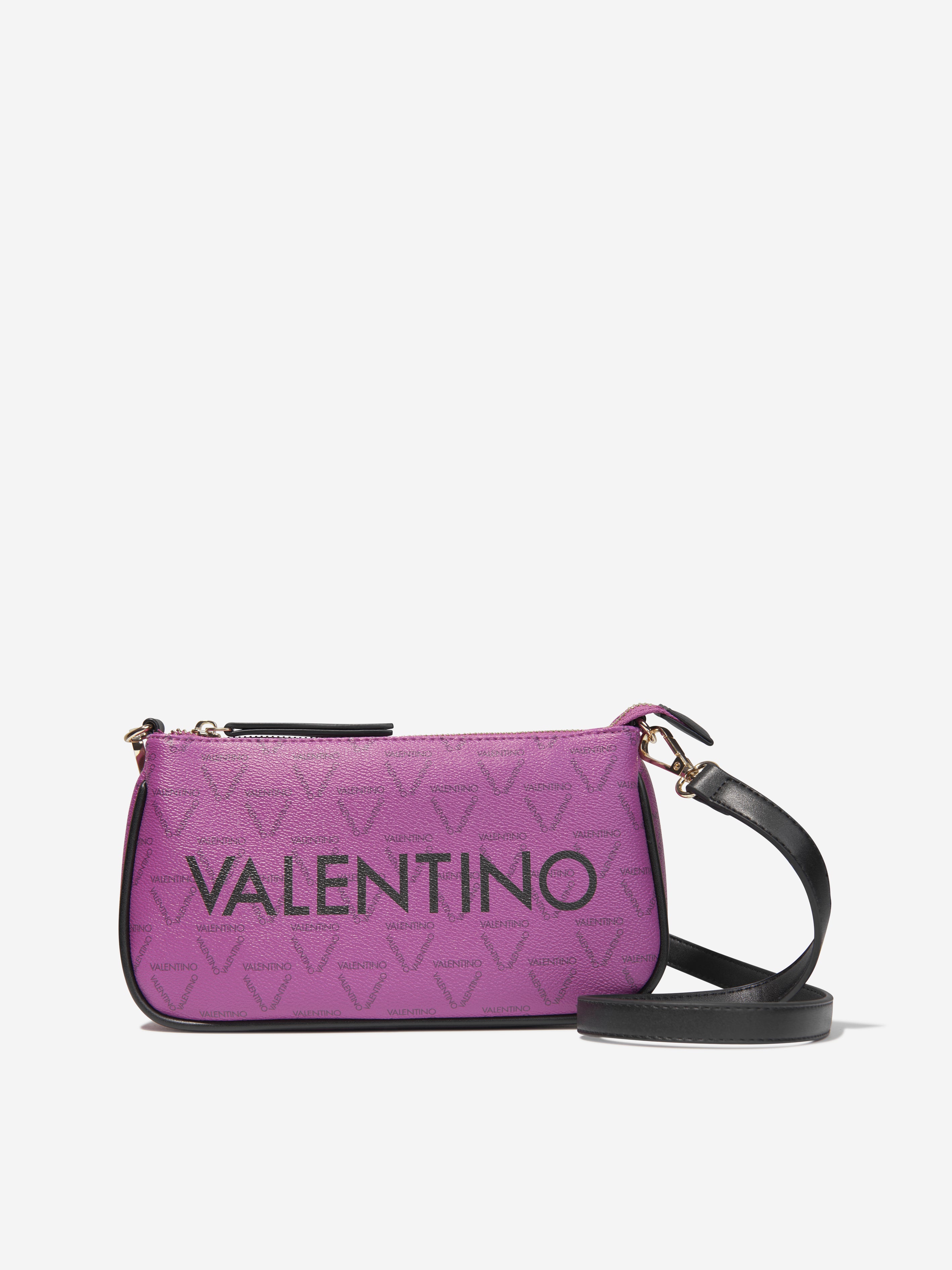 VALENTINO BAGS Valentino Liuto Logo-Print Faux Leather Shoulder Bag for  Women