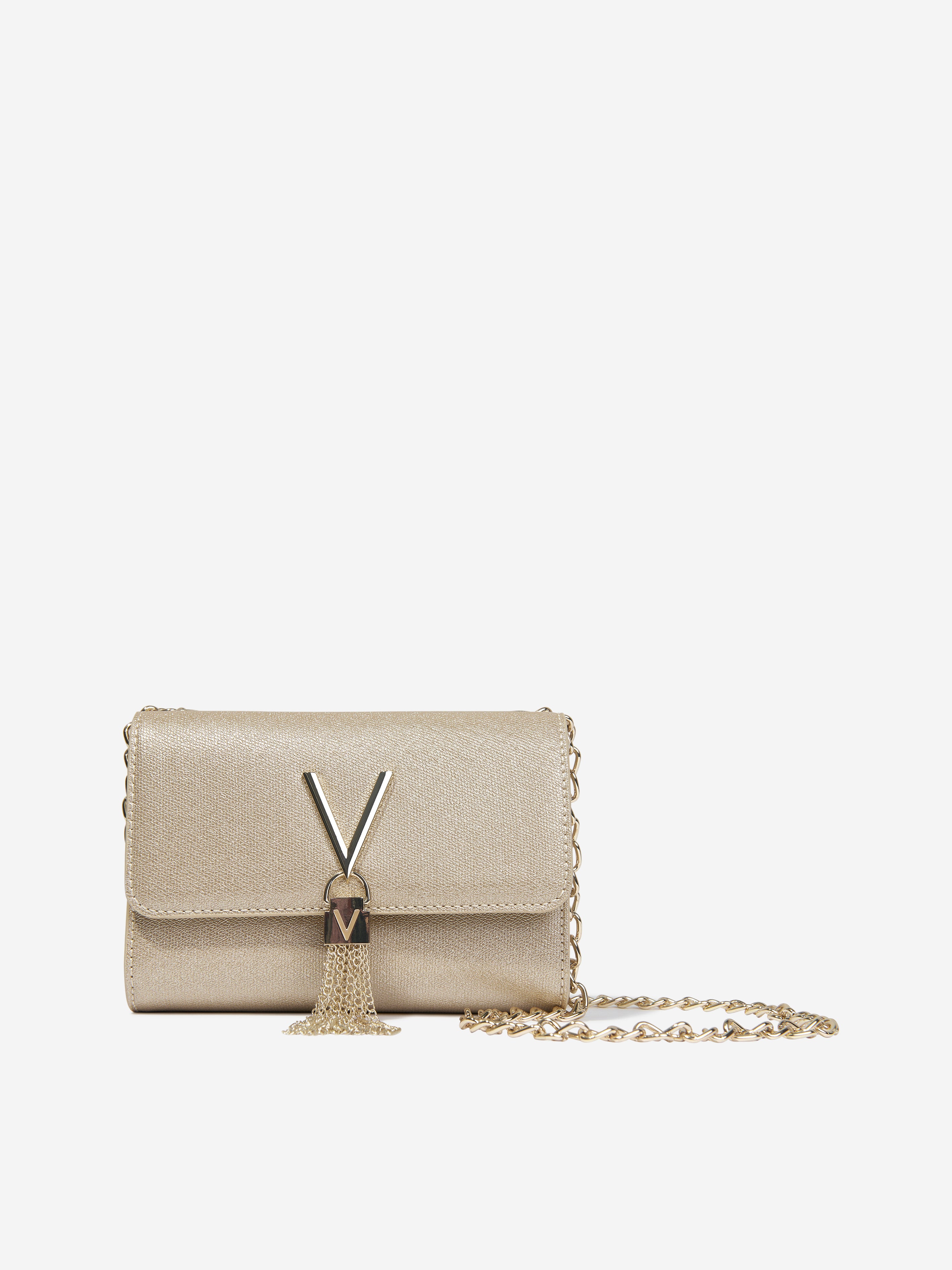 Valentino Divina Pochette Faux Leather Crossbody Bag
