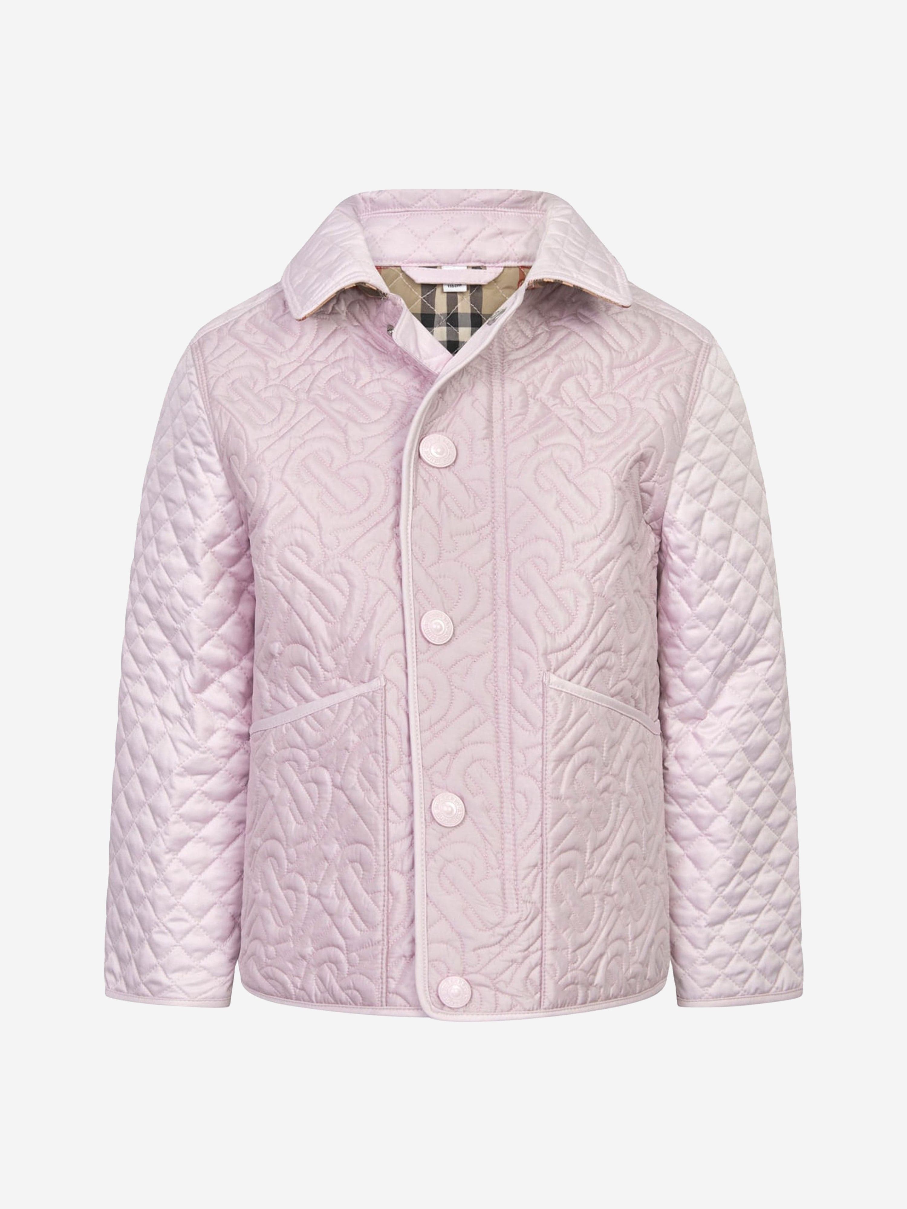 Burberry quilted hot sale jacket girls