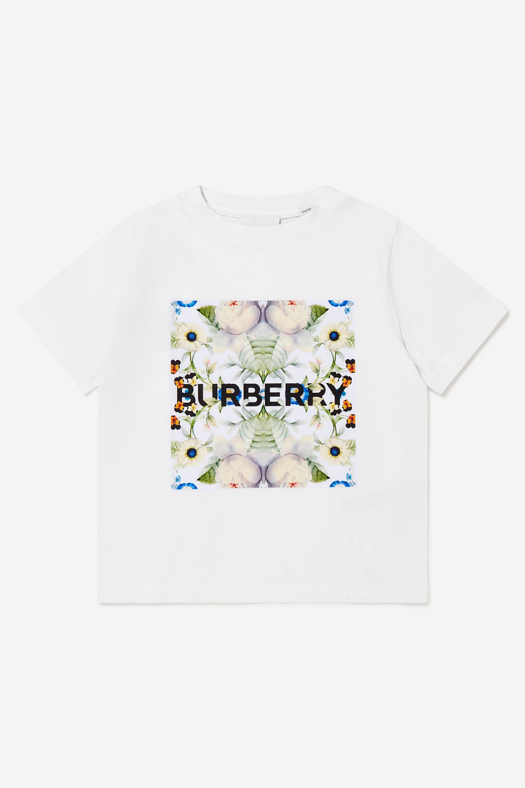 Burberry Kids Boys Cotton Logo Print T-Shirt | Childsplay Clothing