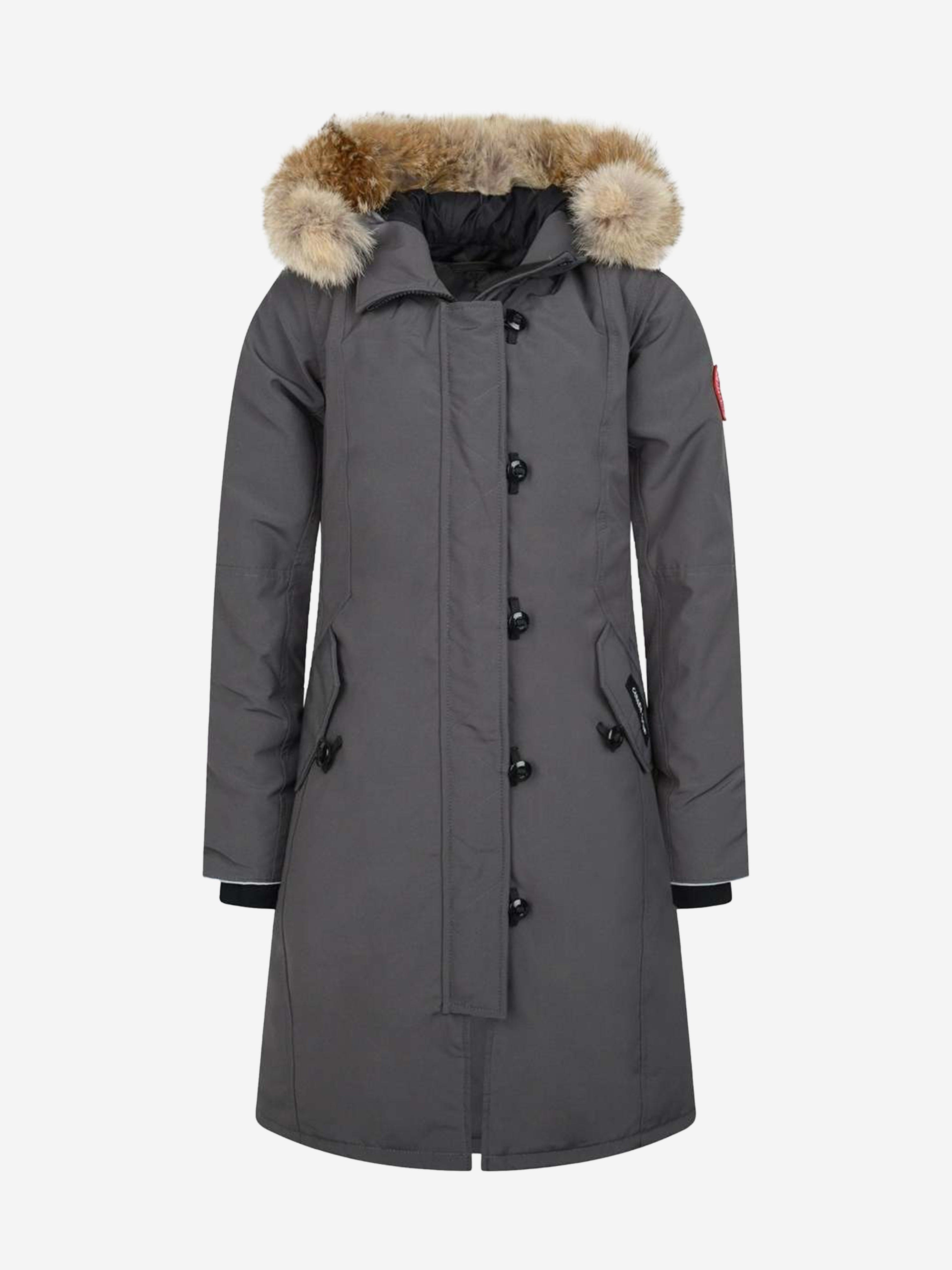 Canada goose fashion grey parka womens