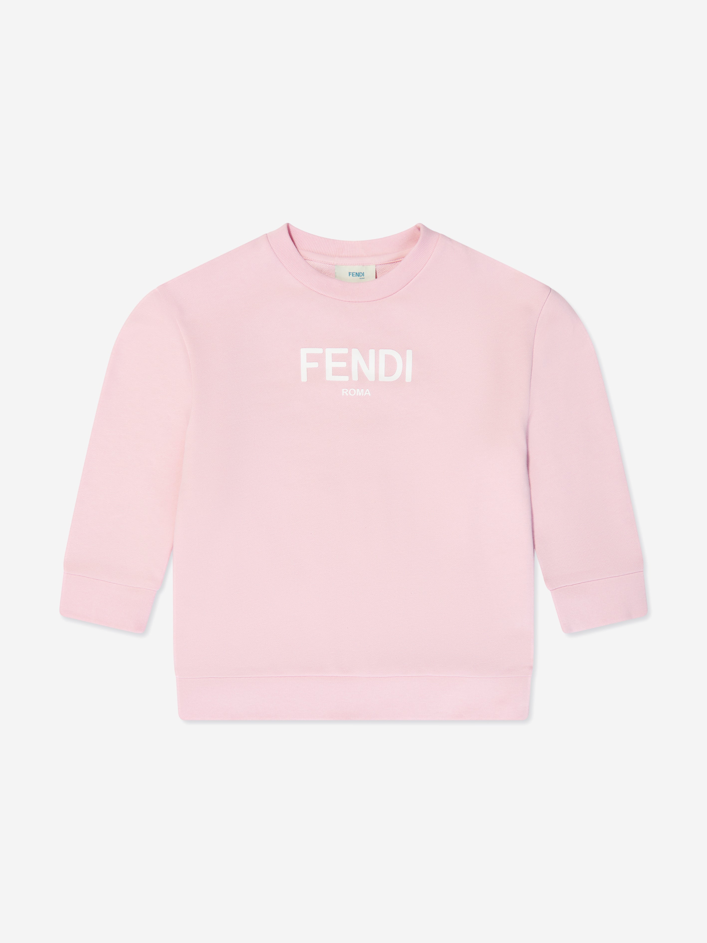 Girls Logo Sweatshirt in Pink