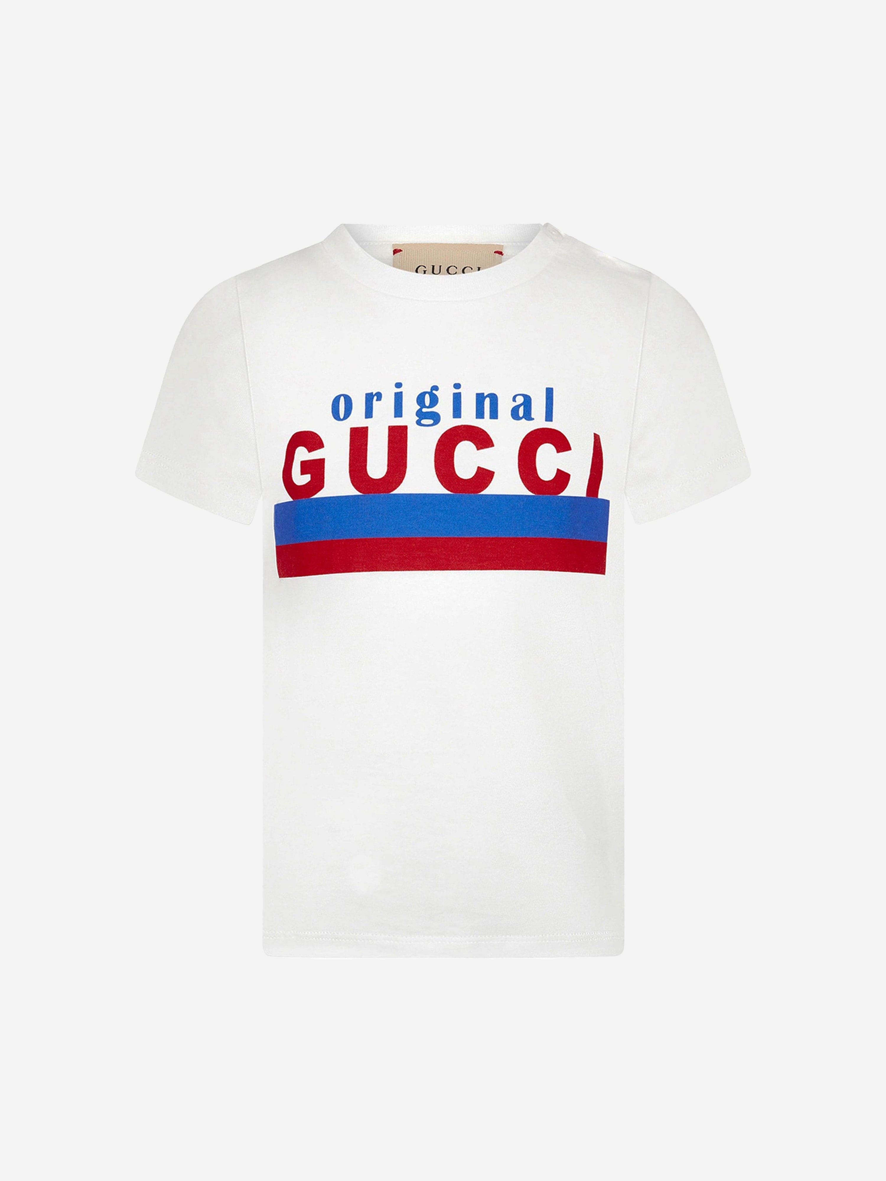 Gucci Kids 赤ちゃんユニセックスTシャツ | Childsplay Clothing