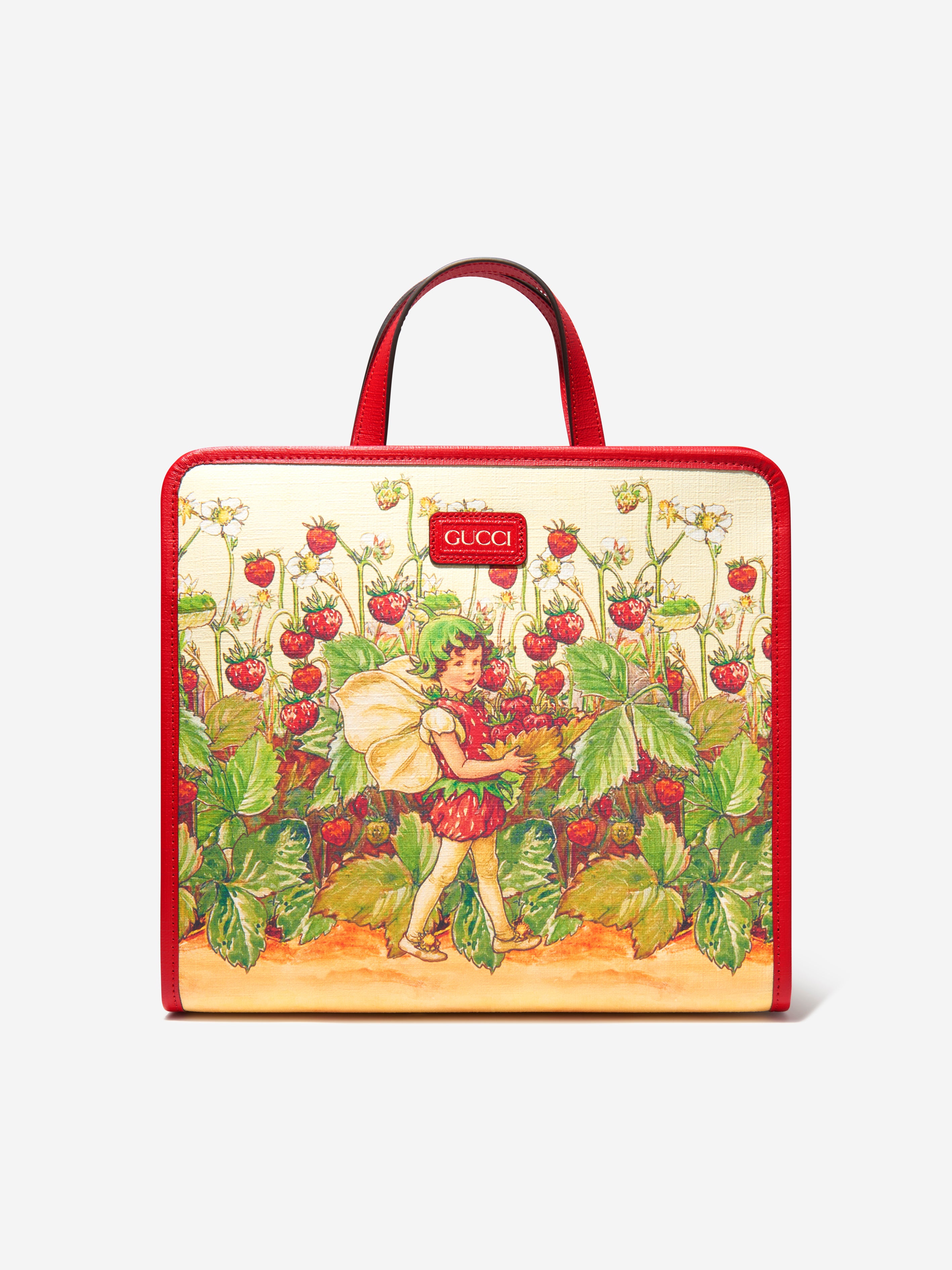 Gucci Floral Tote Bags