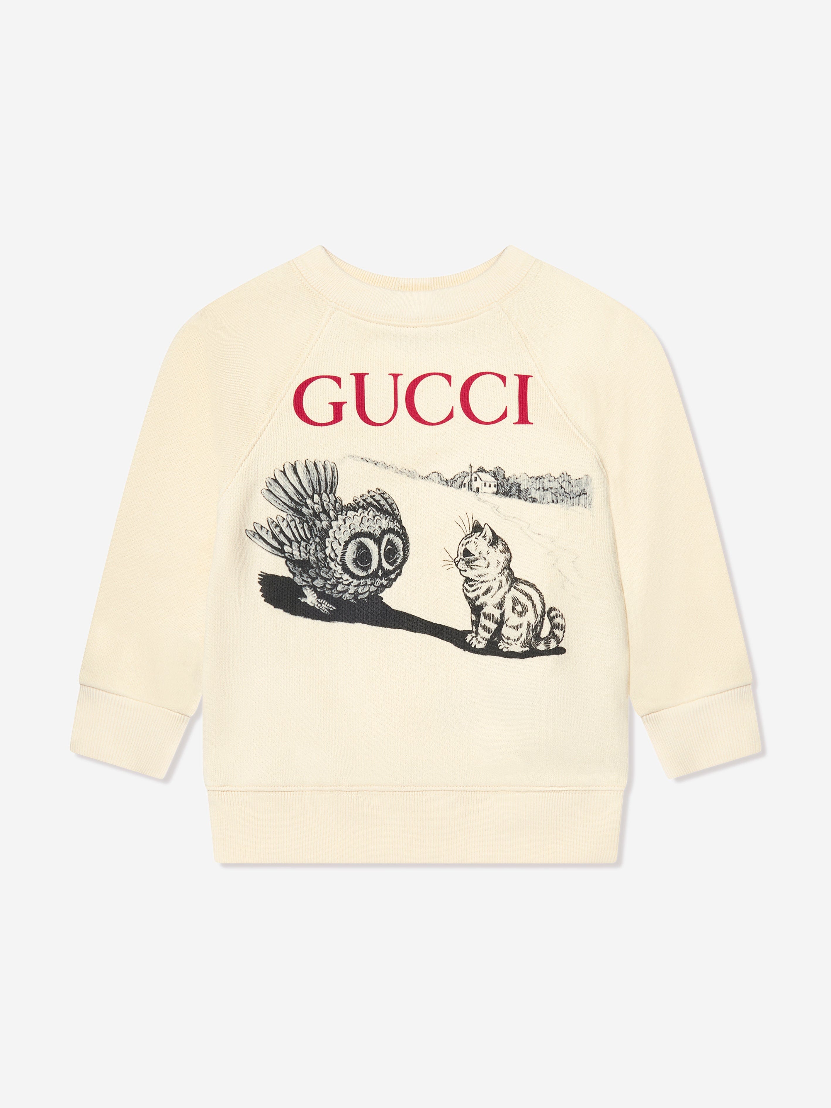 Outlets Baby sweatshirt with Gucci logo