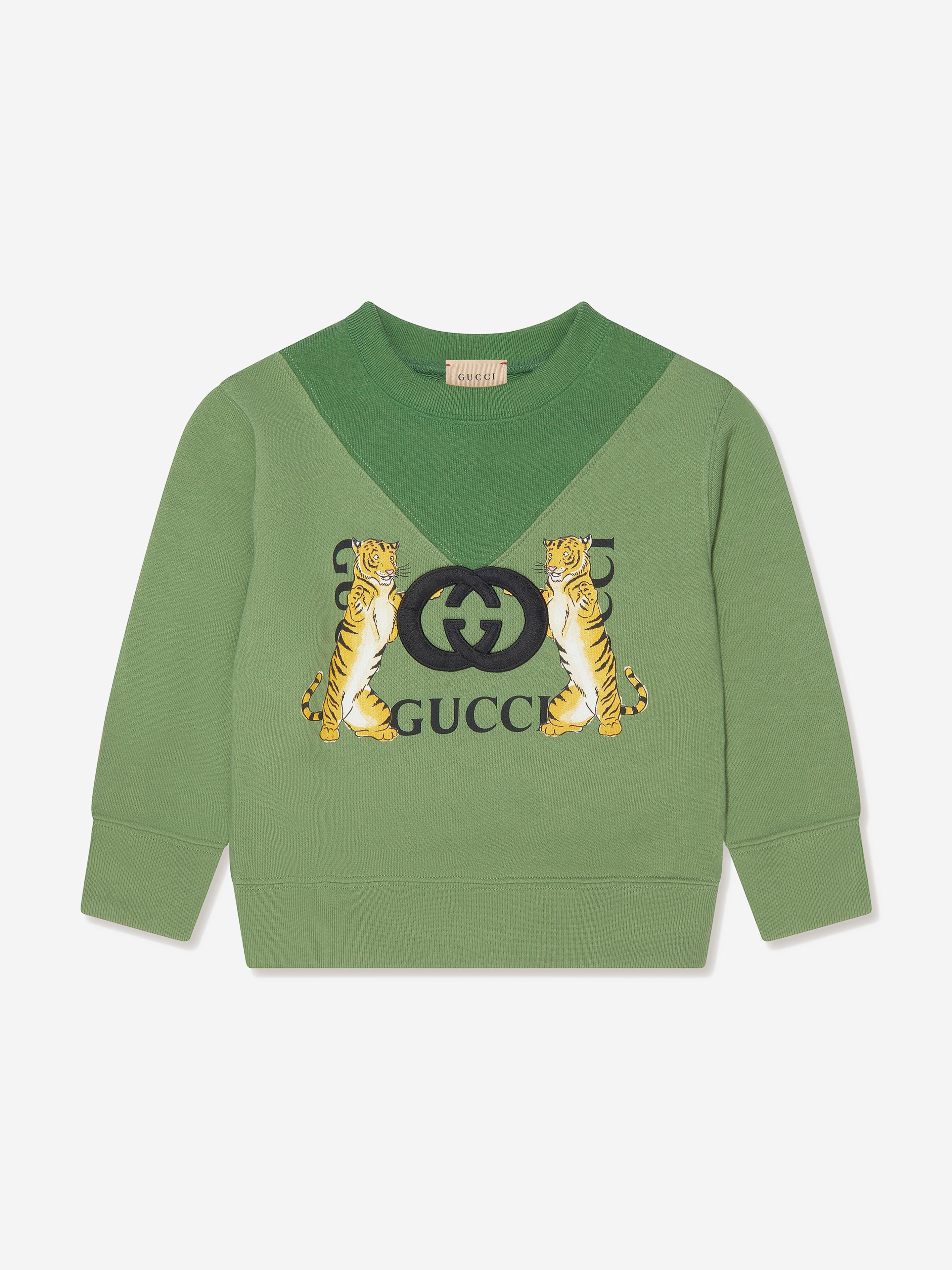 Shops gucci sweatshirt green