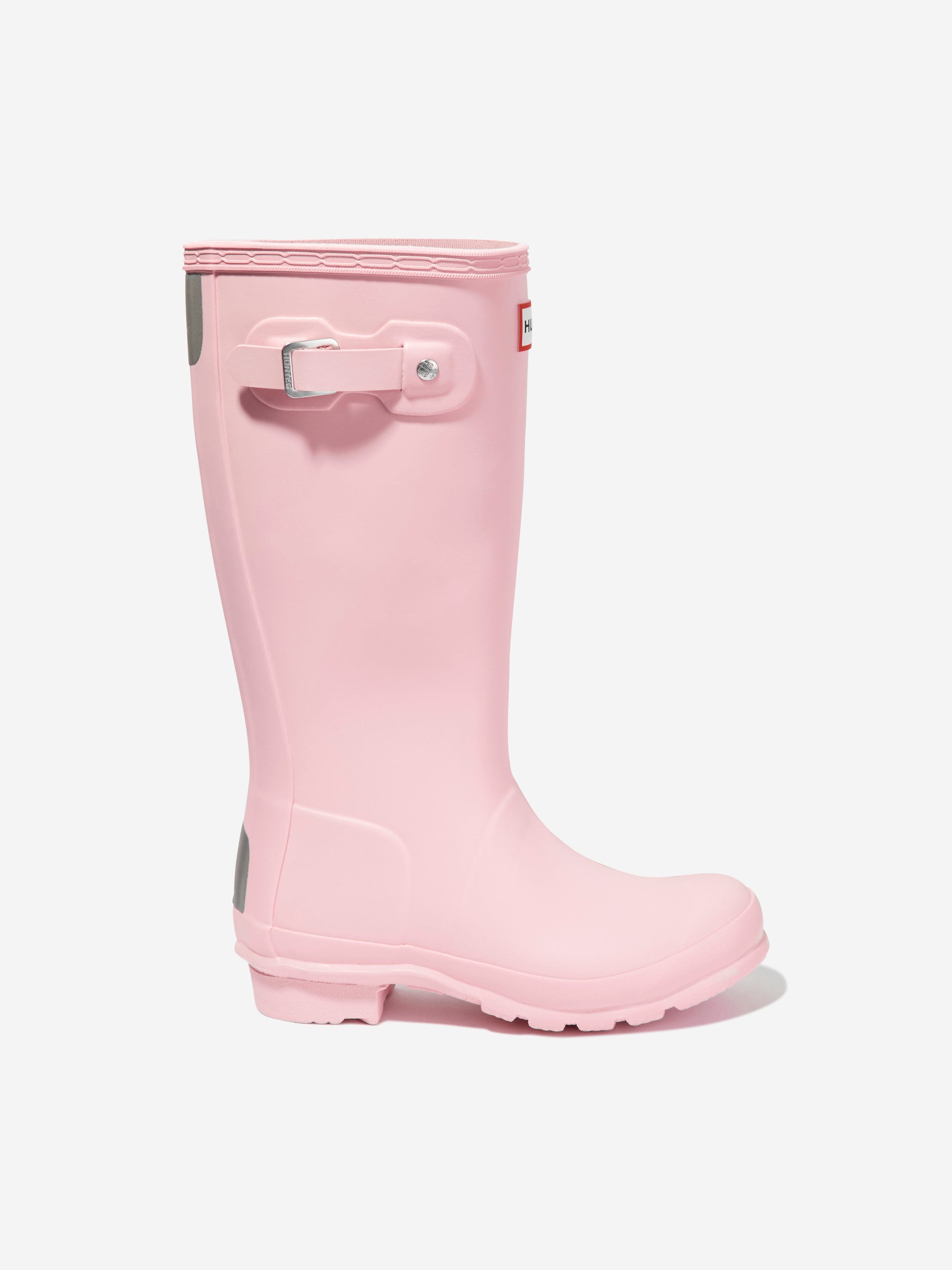 Hunter Girls Original Wellington Boots in Pink Childsplay Clothing