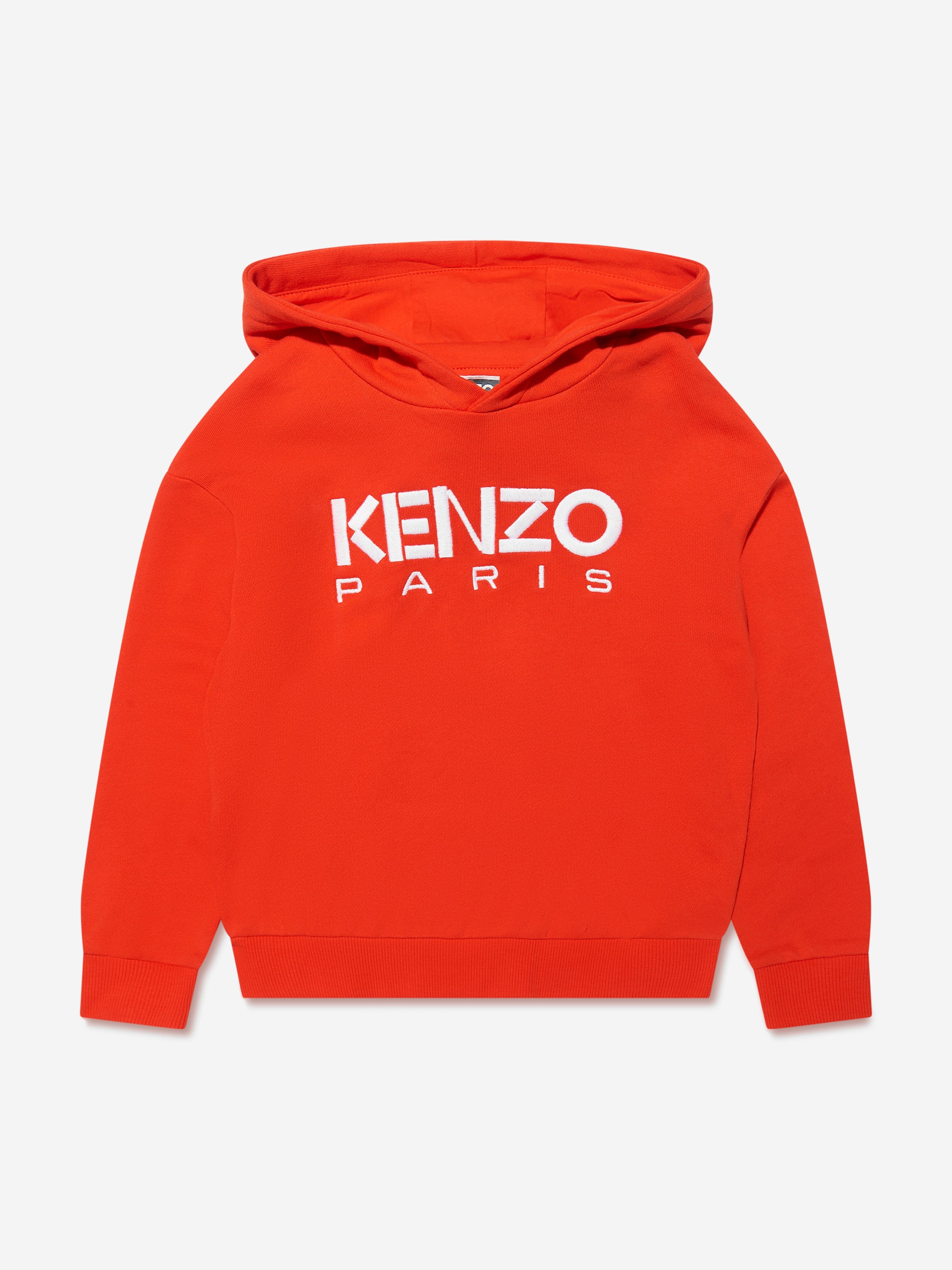 Boys Logo Hoodie in Red