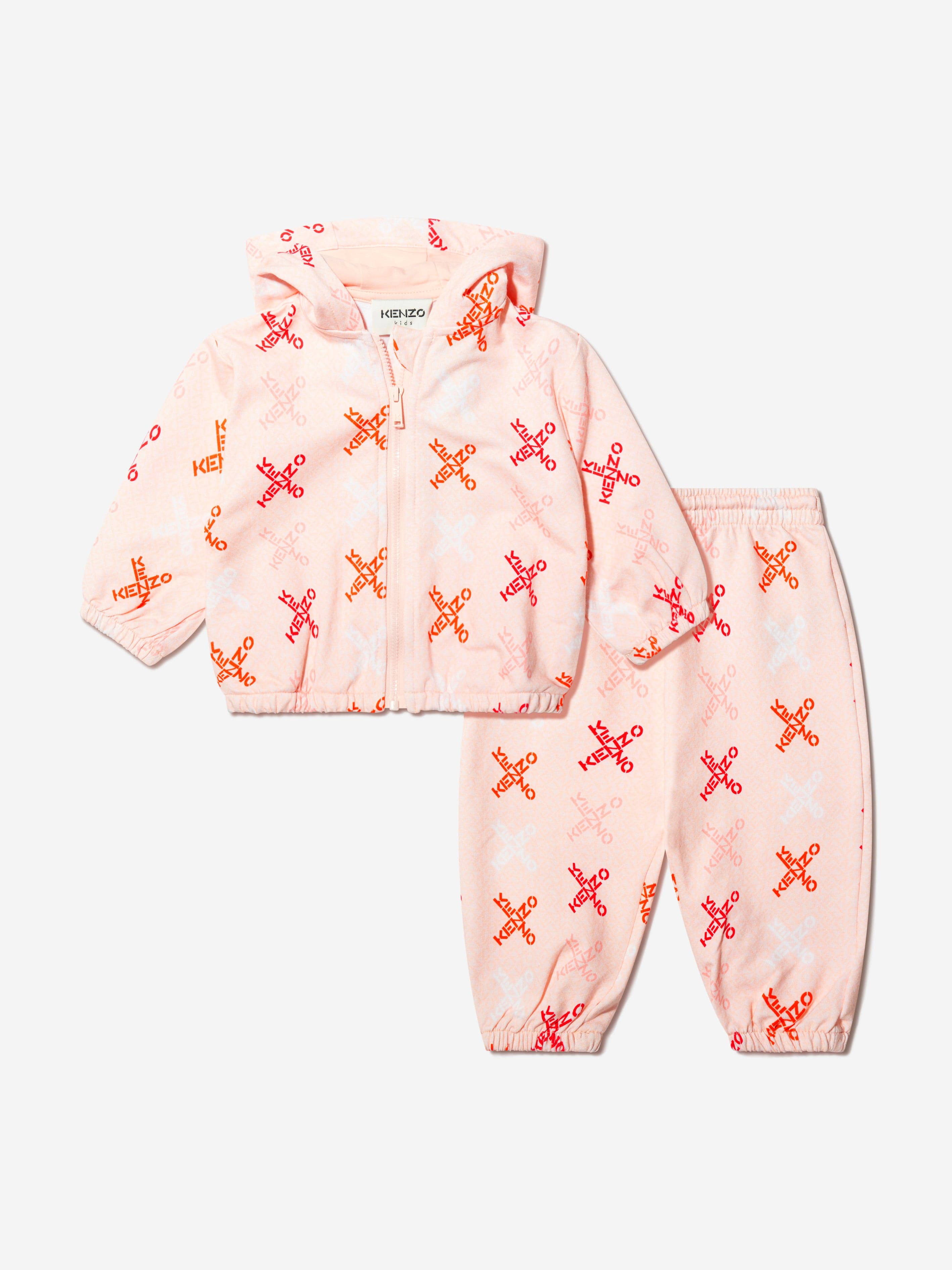 KENZO KIDS Baby Girls Cross Logo Tracksuit Childsplay Clothing