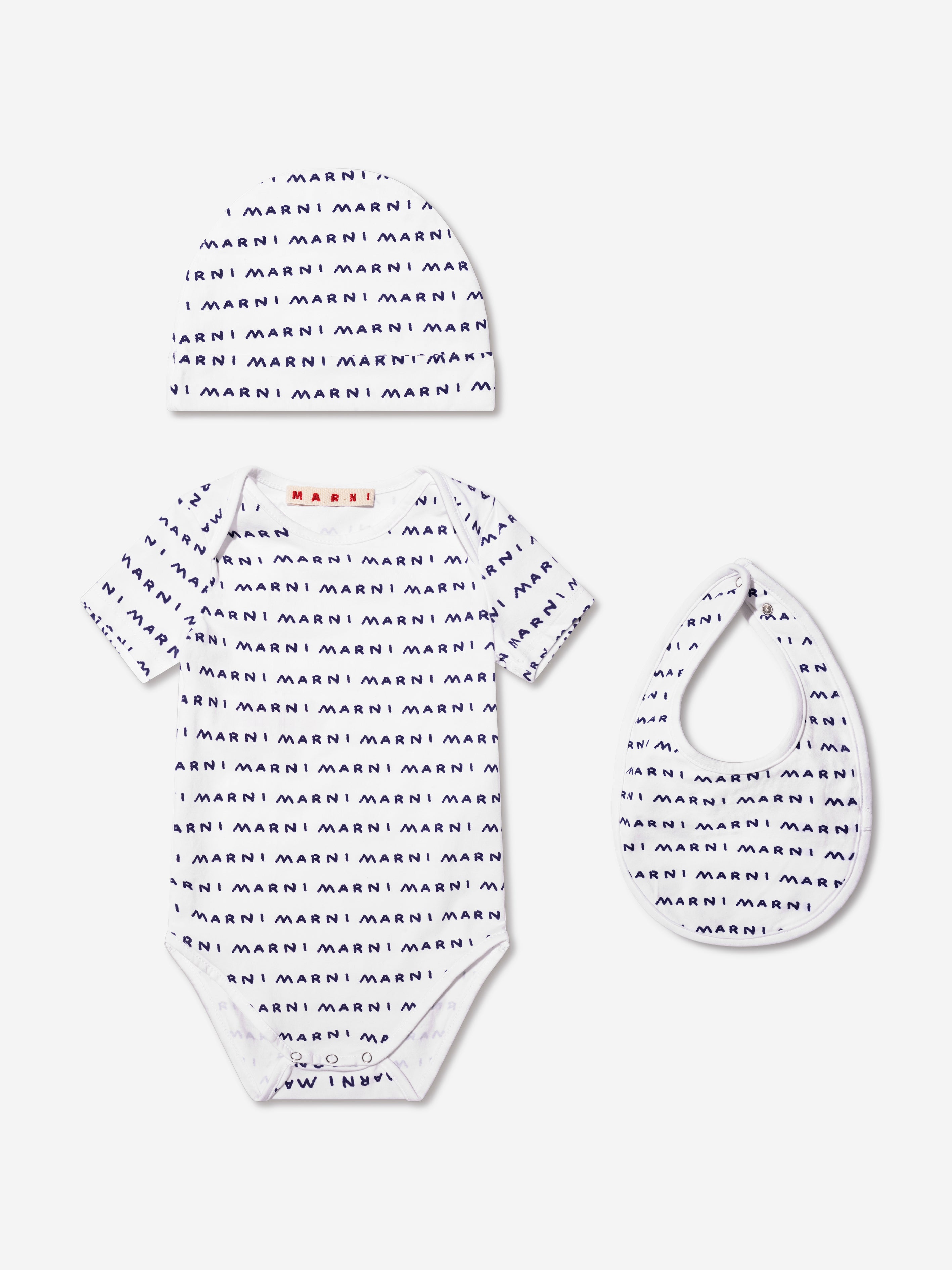 Baby 3 Piece Gift Set in White