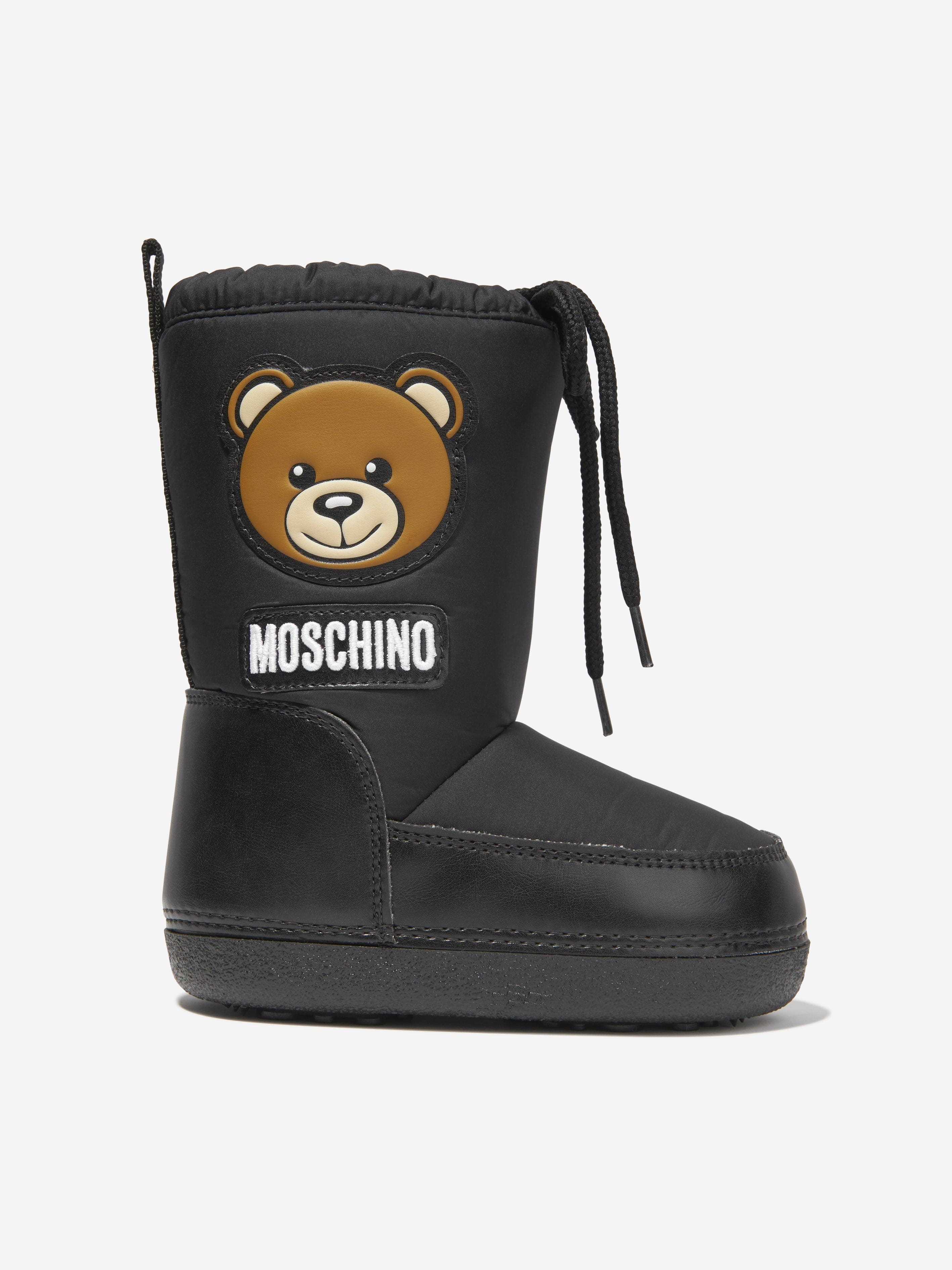 Moschino hotsell graffiti boots