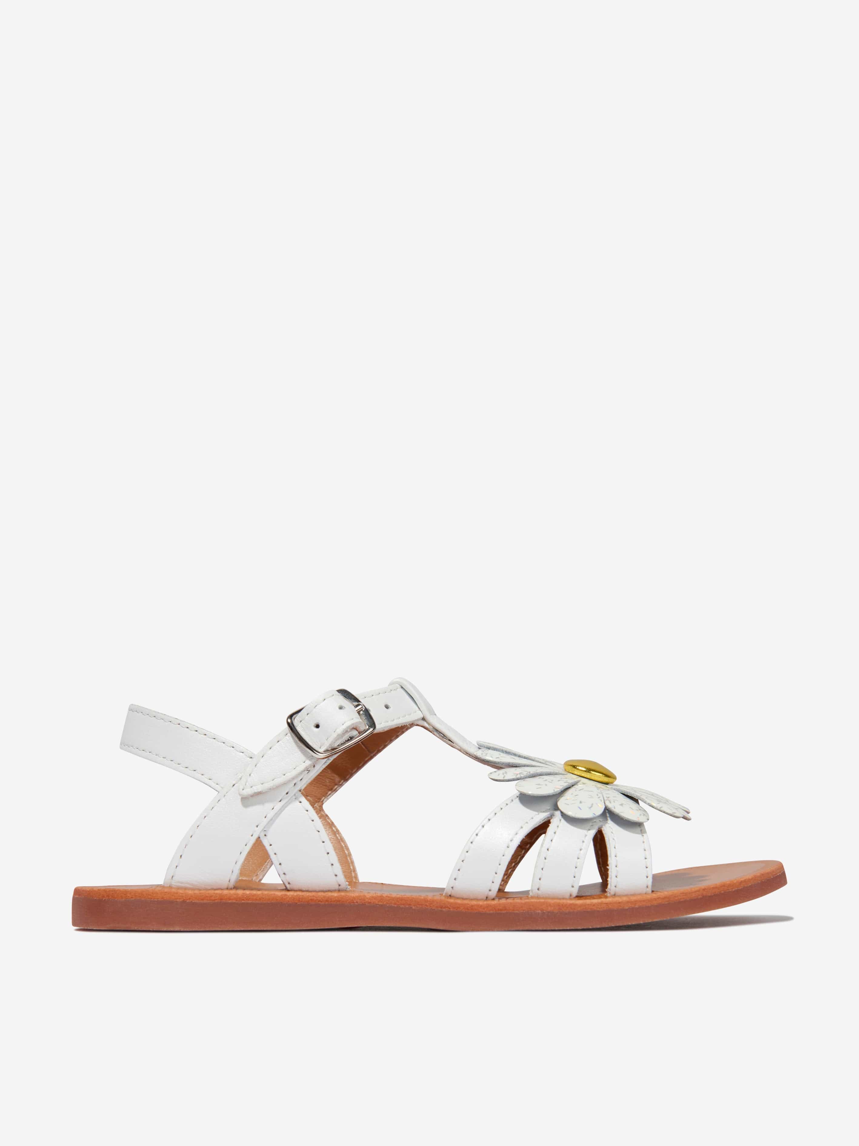 Big discount flower sandals