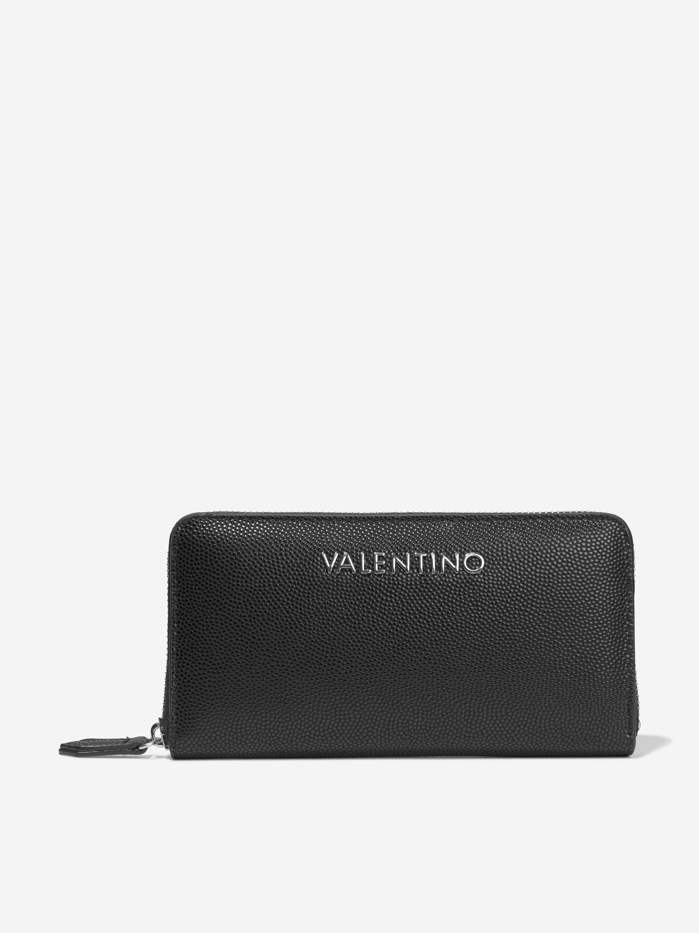 Valentino Girls Divina Zip Around Wallet in Black | Childsplay