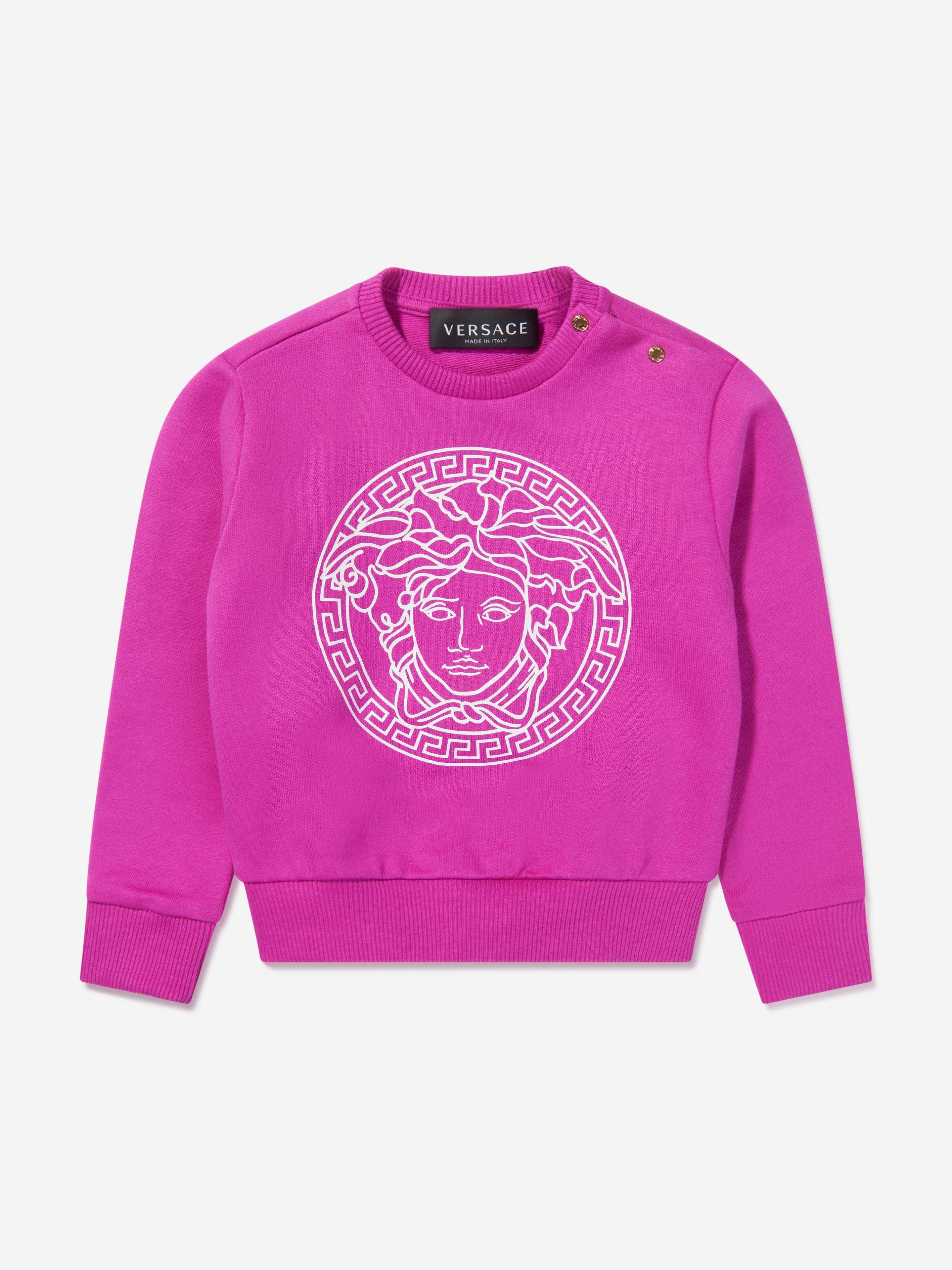 Baby Girls Medusa Logo Sweatshirt